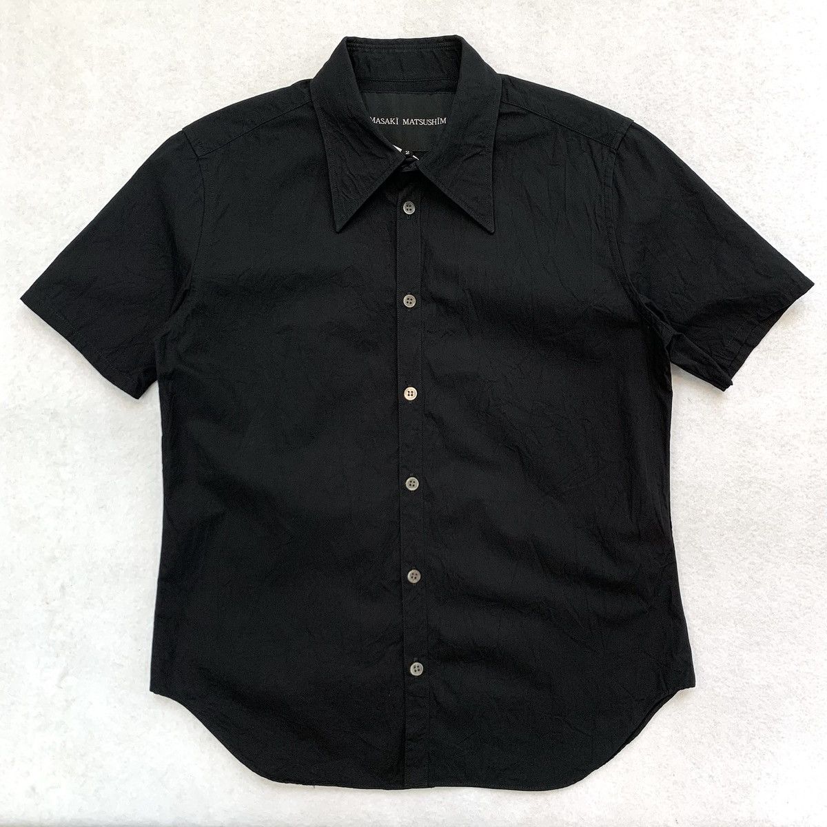 Masaki Matsushima 1990s Masaki Matsushima Structured Short Sleeve Size US M / EU 48-50 / 2 - 1 Thumbnail