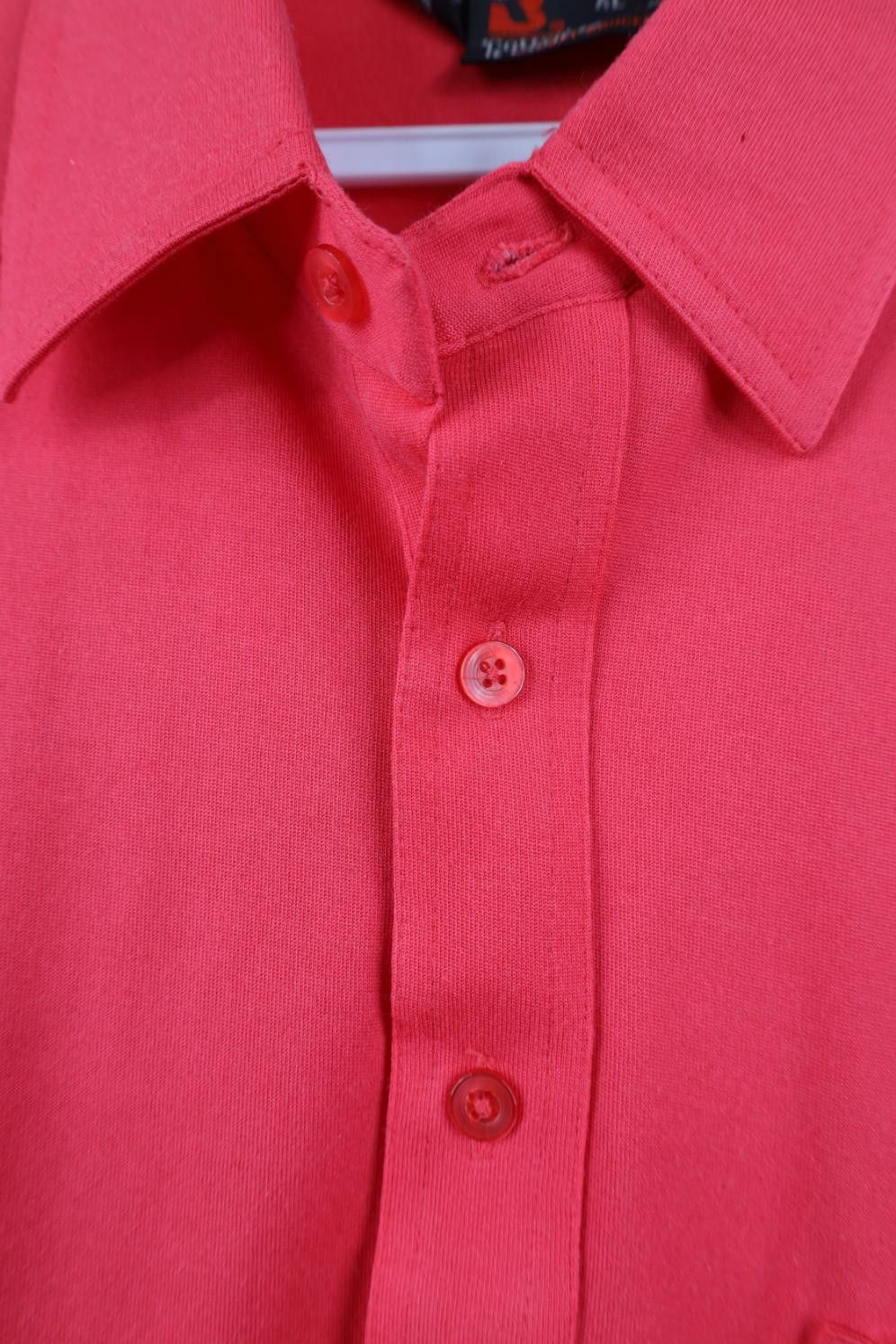 Vintage Vintage 70s Streetwear Pocket Collared Golf Polo Shirt Red Size US XL / EU 56 / 4 - 5 Thumbnail
