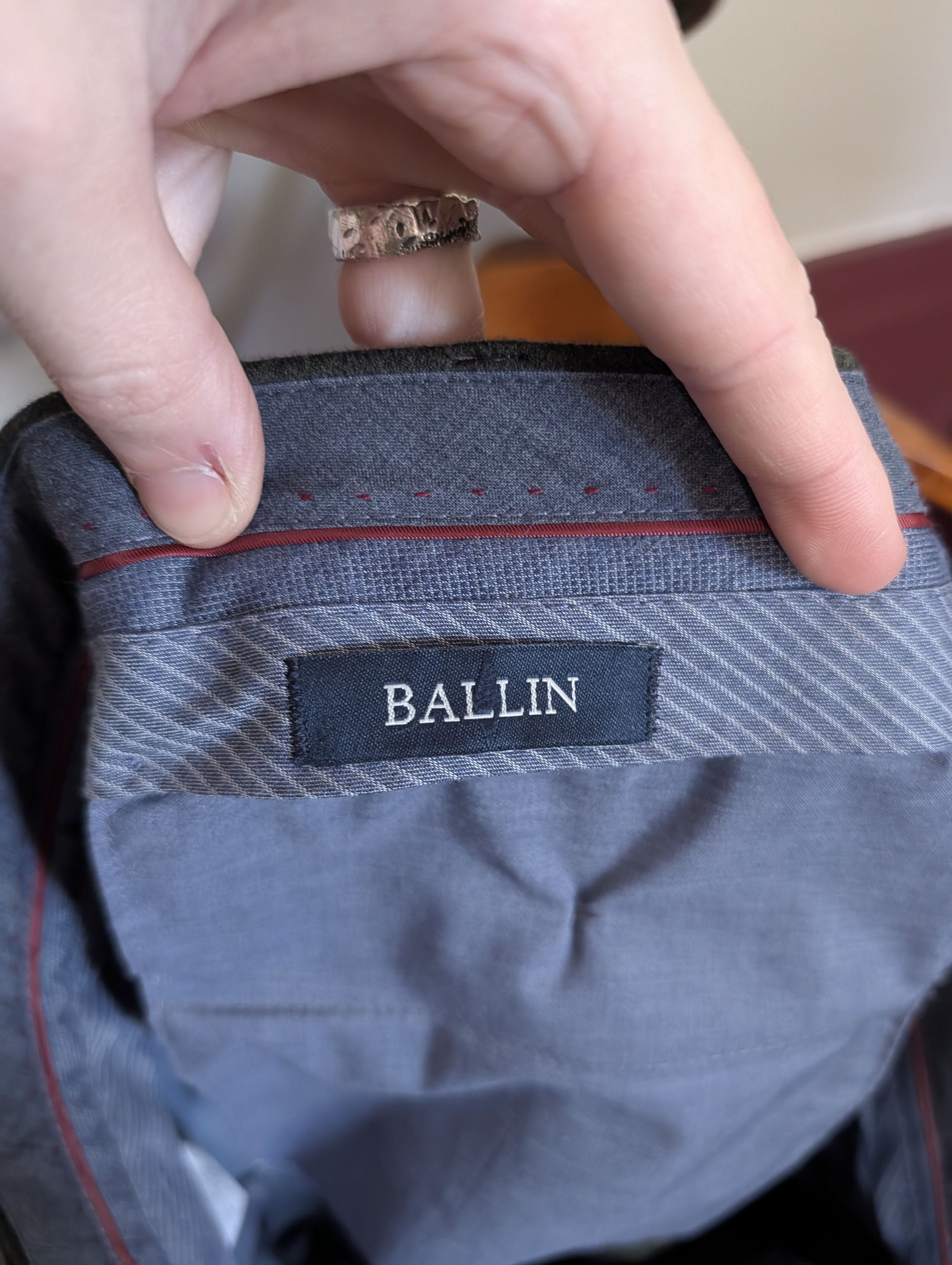 Other BALLIN green wool cashmere Comfort EZE pants 40 Size US 40 / EU 56 - 12 Thumbnail