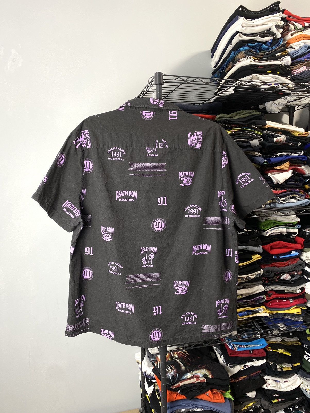 Death Row Records Vintage Style Death Row Records Shirt Tee Size US L / EU 52-54 / 3 - 5 Thumbnail