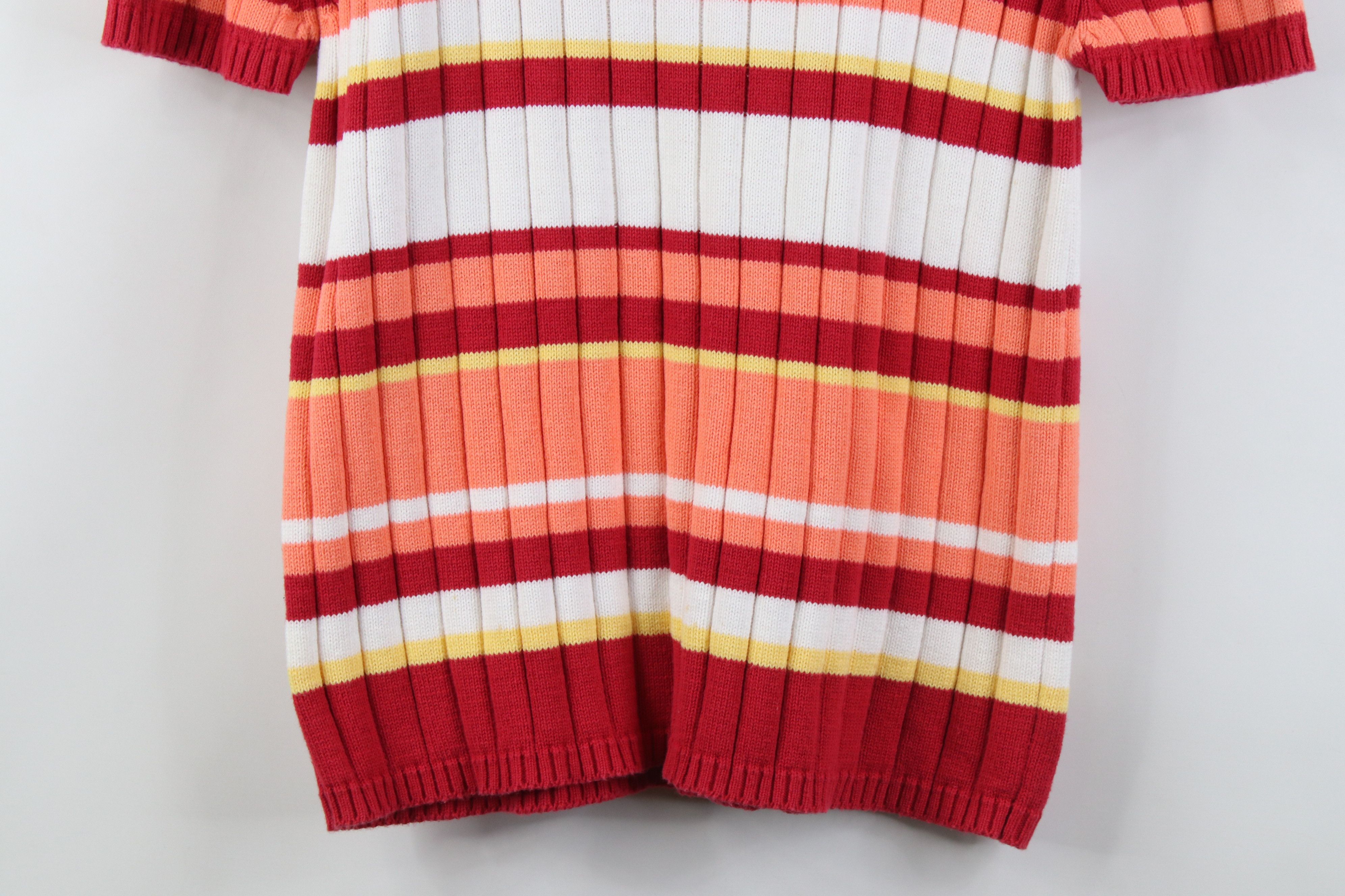 Vintage Vintage 90s Y2K Babydoll Block Knit Joey Potter Sweater ASO Size XL / US 12-14 / IT 48-50 - 11 Thumbnail