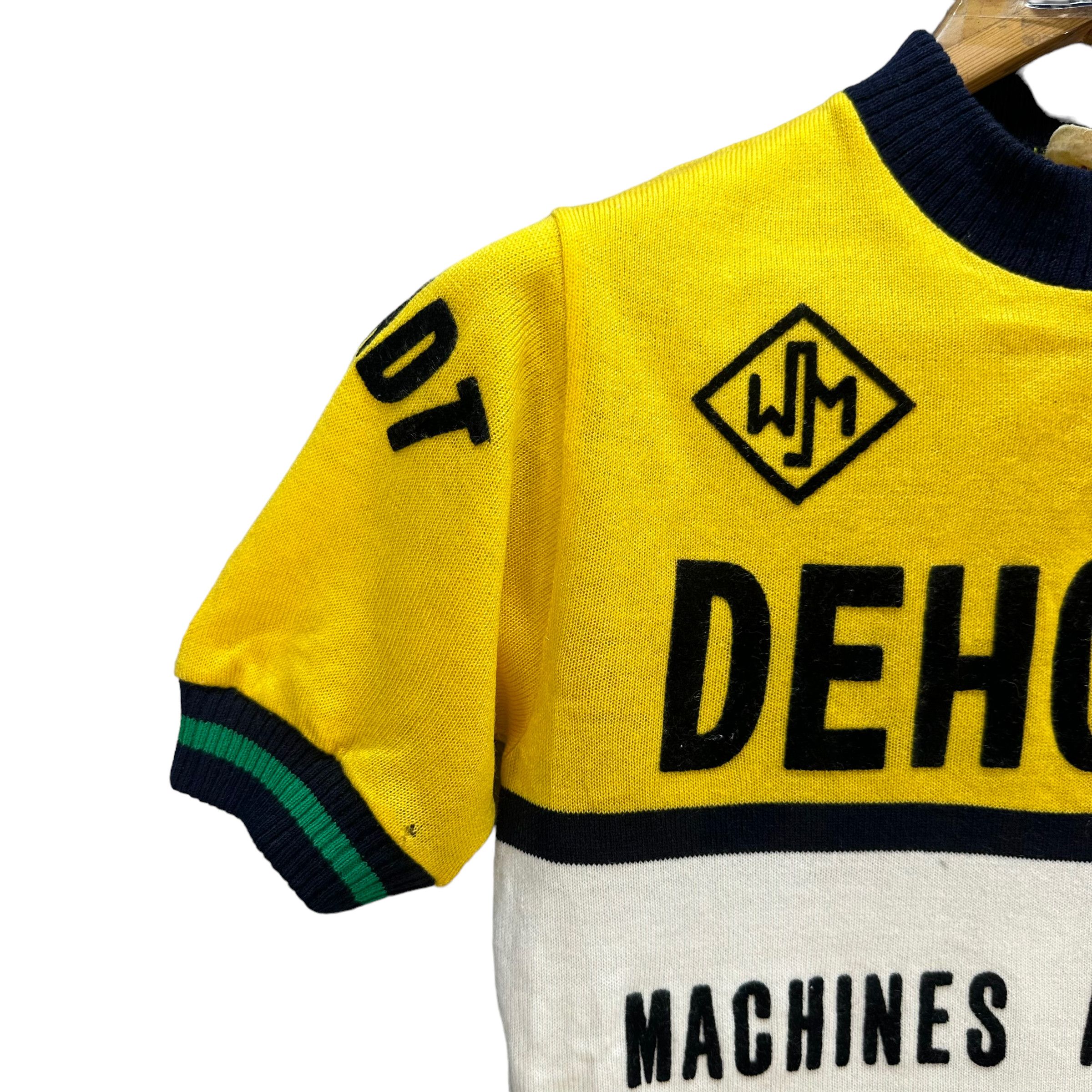 Vintage VINTAGE CYCLIST JERSEY SPONSORED BY DEHONDT # Size S / US 4 / IT 40 - 5 Thumbnail