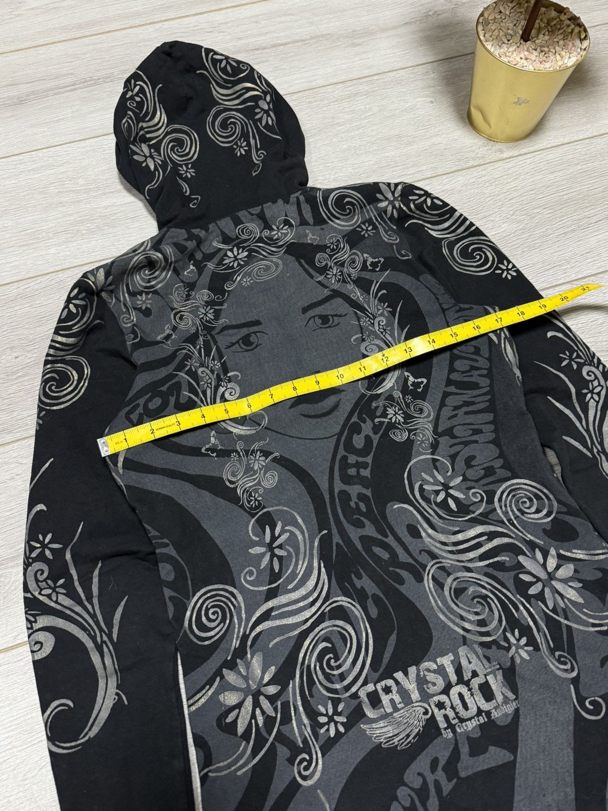 Christian Audigier Christian Audigier Crystal Rock all over zip hoodie Size M / US 6-8 / IT 42-44 - 11 Thumbnail