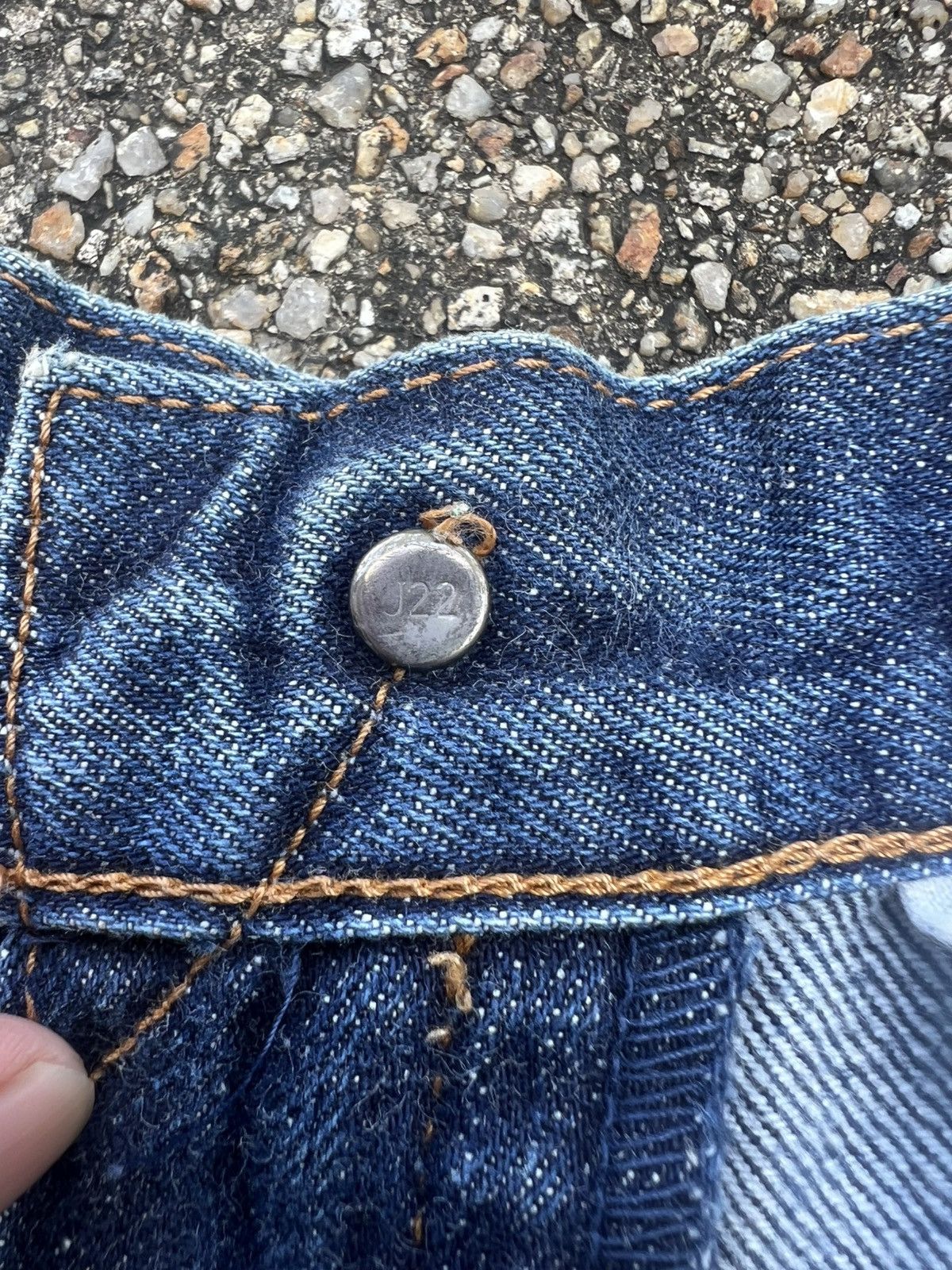 Levi's Vintage Clothing Vintage Levis 551Z Selvedge Denim Size US 29 - 6 Thumbnail