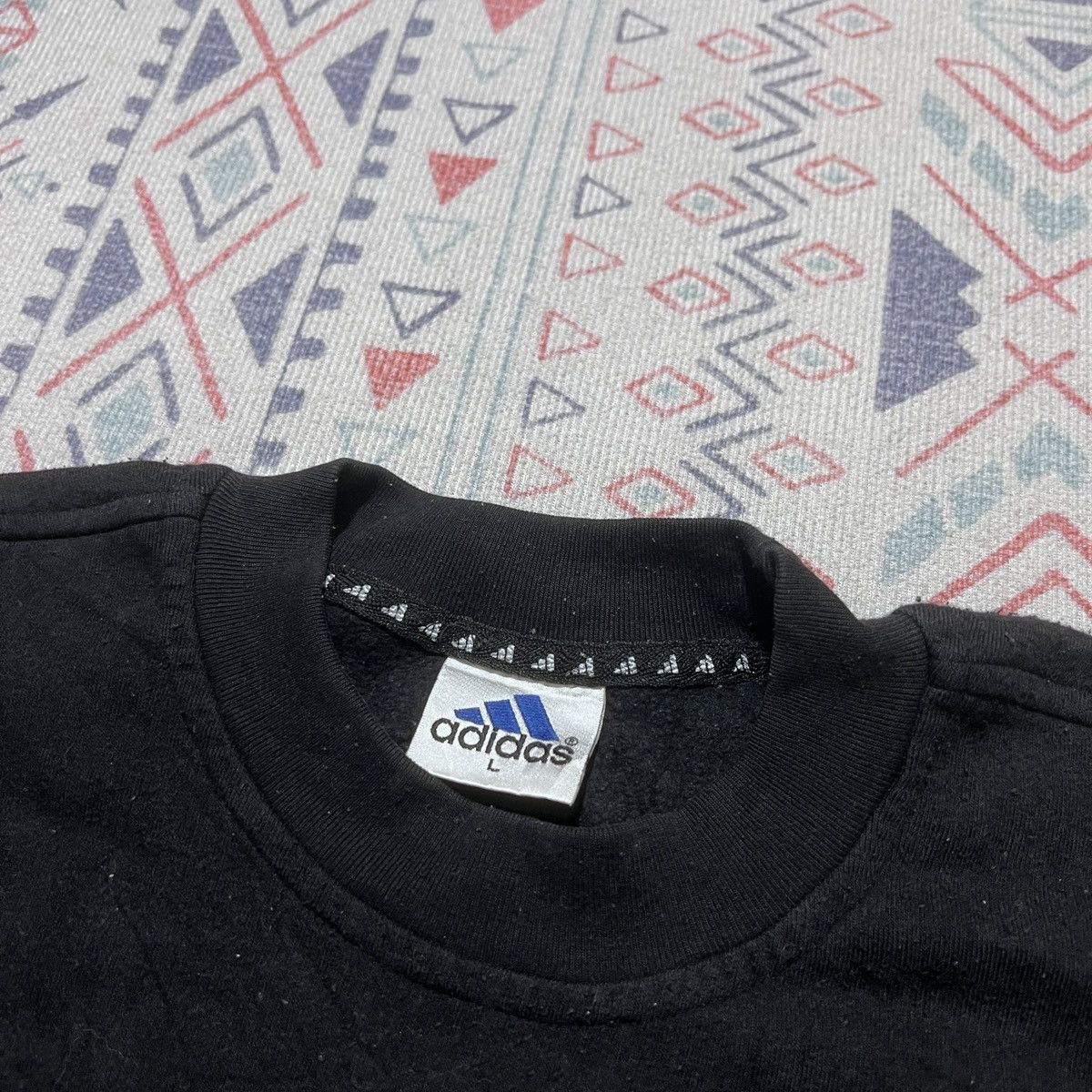 Adidas × Vintage Adidas Big Logo Vintage Sweatshirt Size US L / EU 52-54 / 3 - 5 Thumbnail