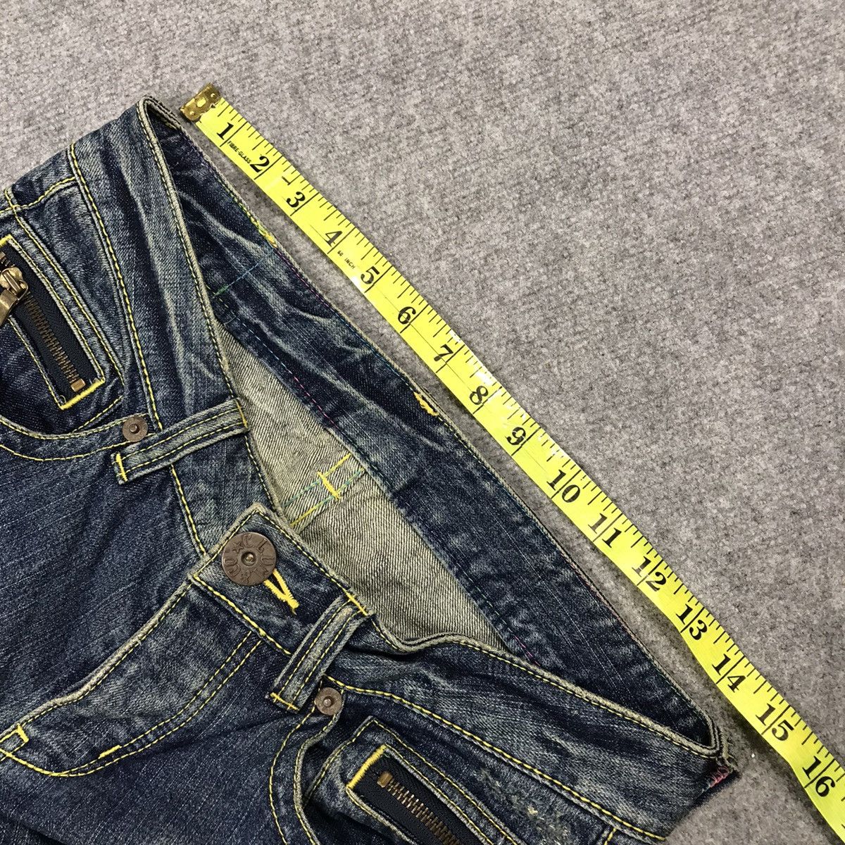 Japanese Brand Japaners Style denim Distressed pants Size US 28 / EU 44 - 15 Thumbnail