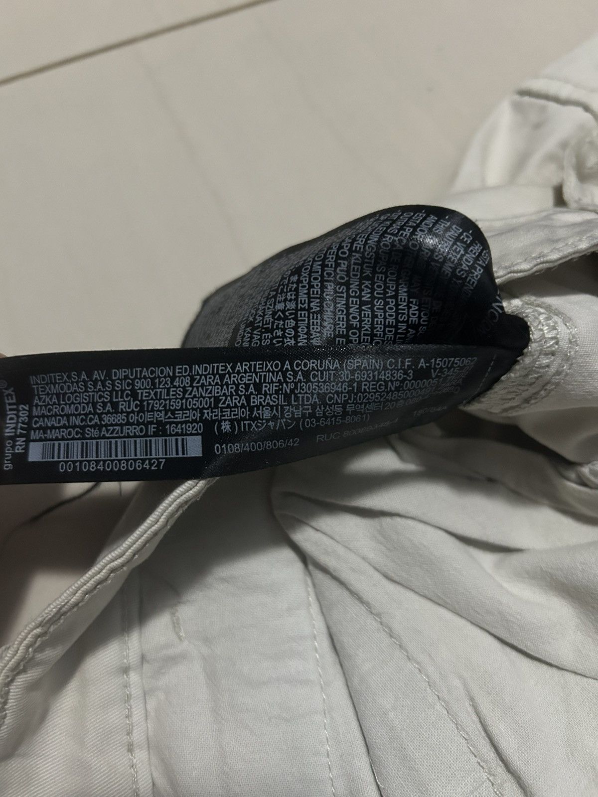 Zara ZARA beige cargo pants Size US 32 / EU 48 - 6 Thumbnail
