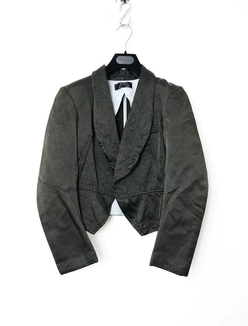 Comme des Garcons Comme des Garcons Silk Blended Cutter Sleeve Jacket Size US S / EU 44-46 / 1 - 1 Thumbnail