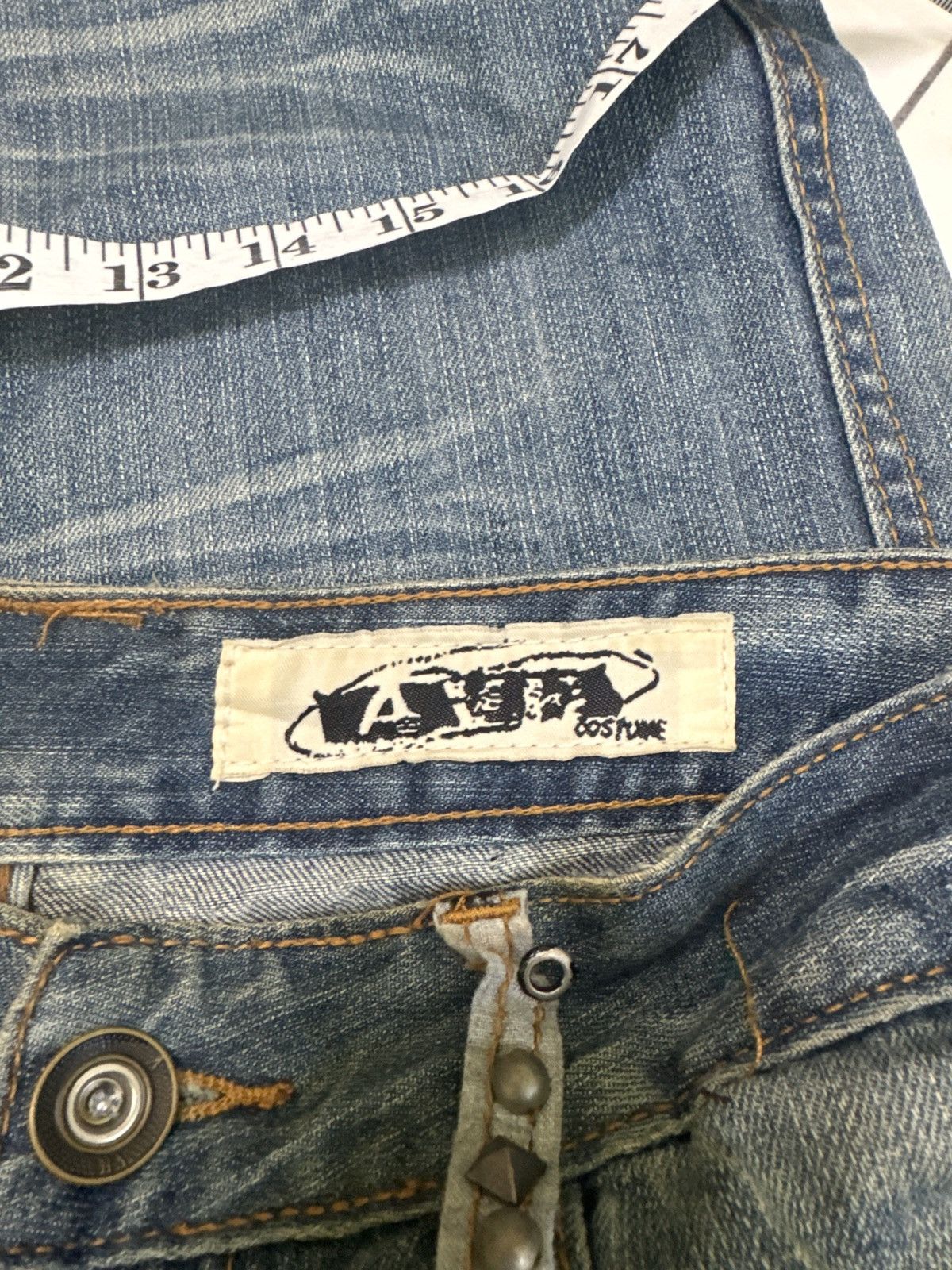 If Six Was Nine Balenciaga Style AVH JEANS Studs Distressed Denim Jeans Size US 32 / EU 48 - 17 Thumbnail
