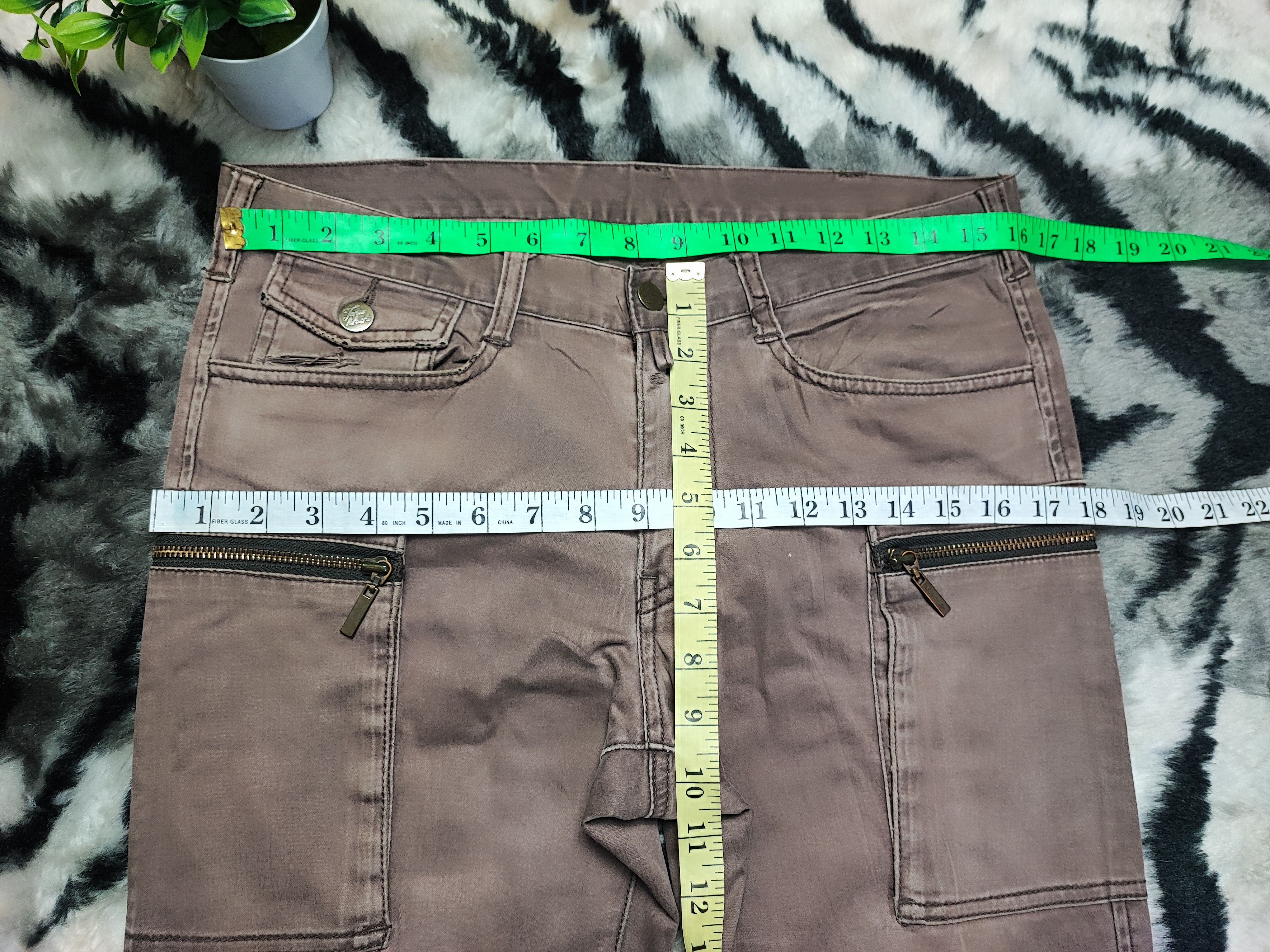 Eternal × OVER THE STRiPES × Takeo Kikuchi Takeo Kikuchi HICKORY Striped Cargo Pants ziper Pocket Size US 31 - 5 Thumbnail
