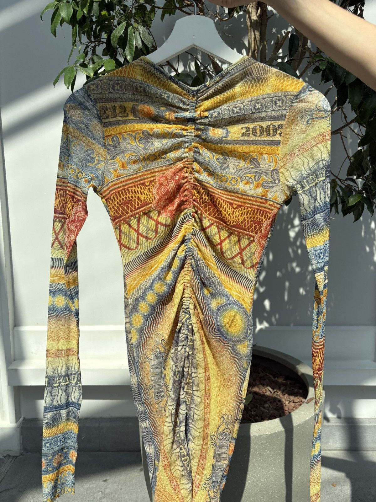 Jean Paul Gaultier Jean Paul Gaultier soleil tattoo print dress Size S / US 4 / IT 40 - 19 Thumbnail