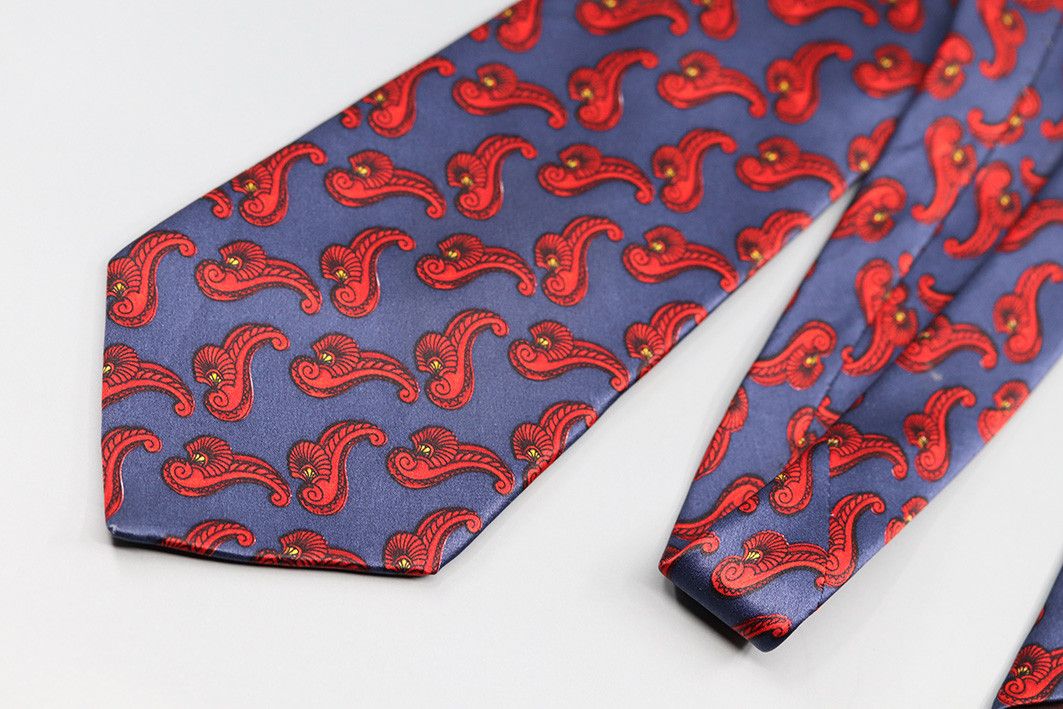 Lanvin Lanvin Paris Vintage Silk Tie Size ONE SIZE - 8 Thumbnail