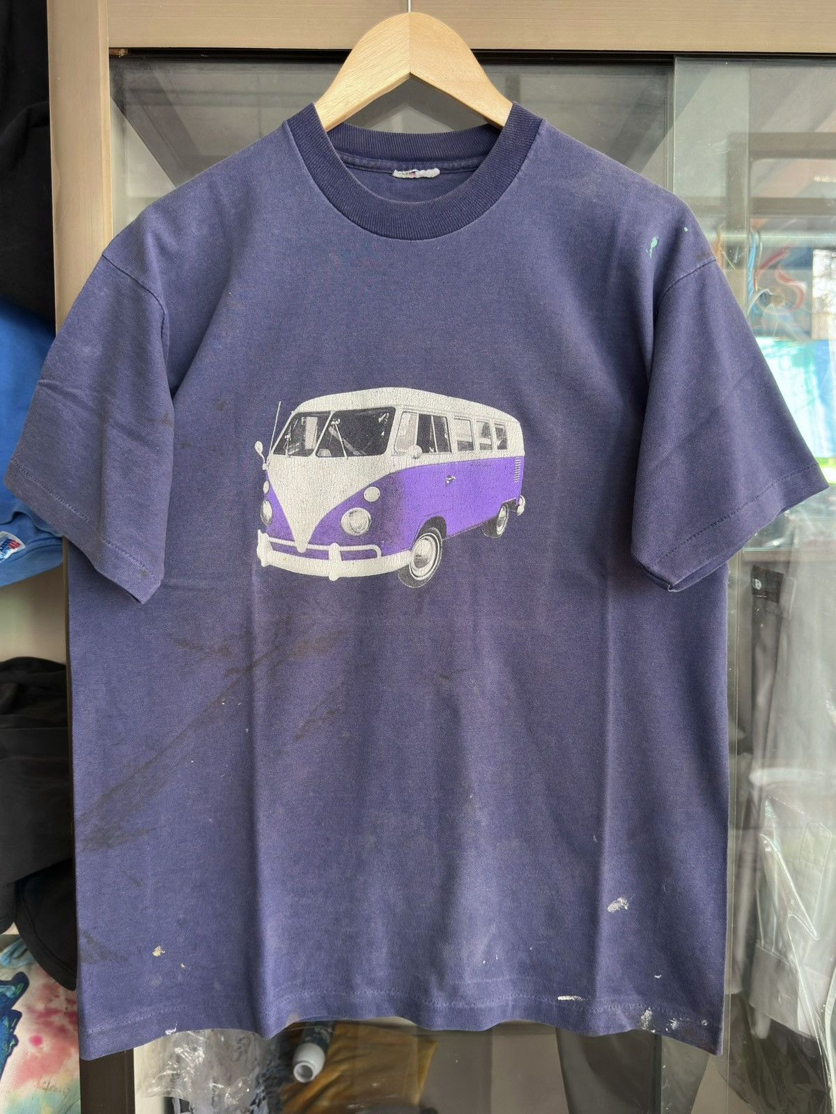 Other Vintage Volkswagen Bus Van T1 Single Stitch Shirt Size US L / EU 52-54 / 3 - 1 Thumbnail