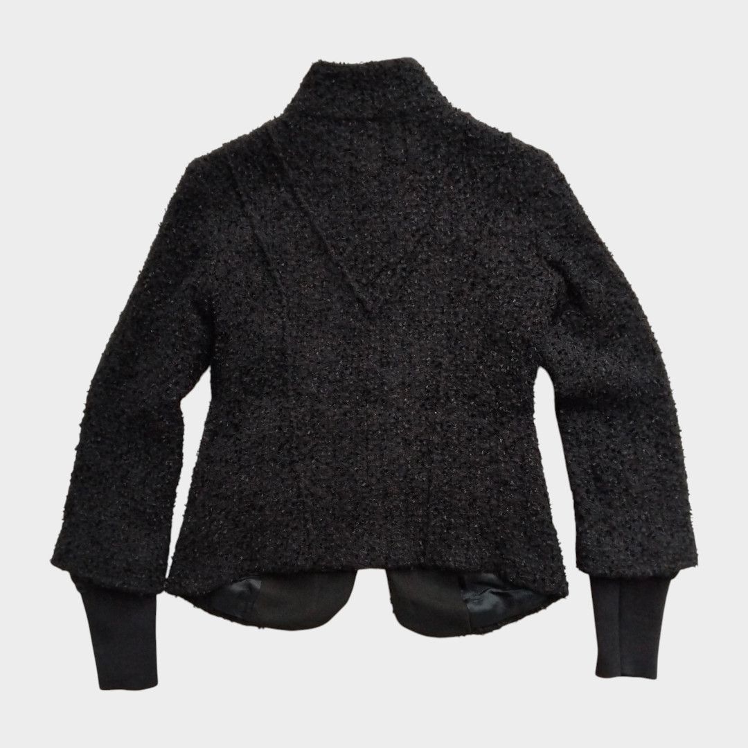 Giorgio Armani Giorgio Armani boucle wool zip up jacket Size XS / US 0-2 / IT 36-38 - 2 Thumbnail