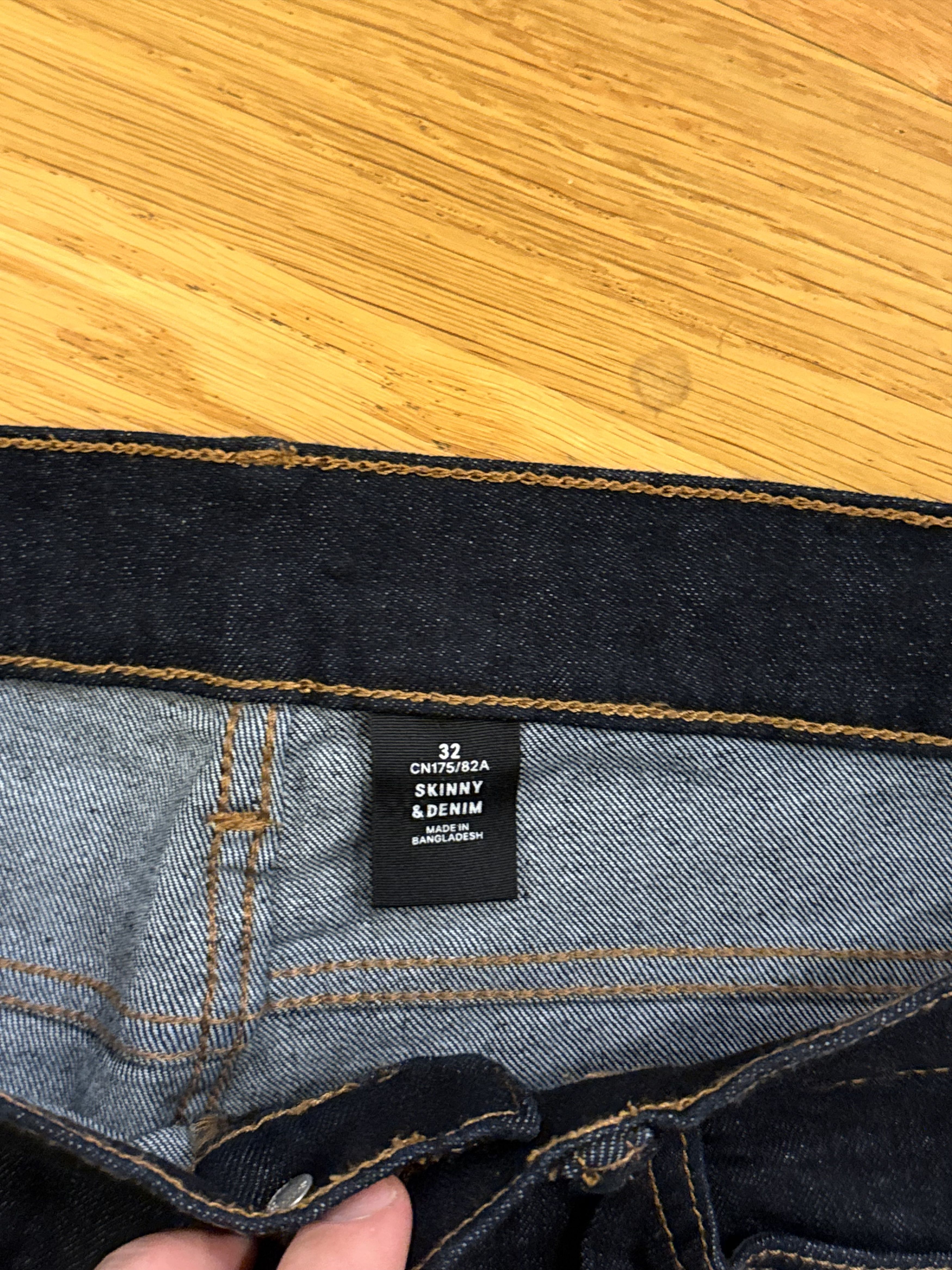 H&M H&M White Skinny & Denim Jeans Size US 32 / EU 48 - 3 Thumbnail