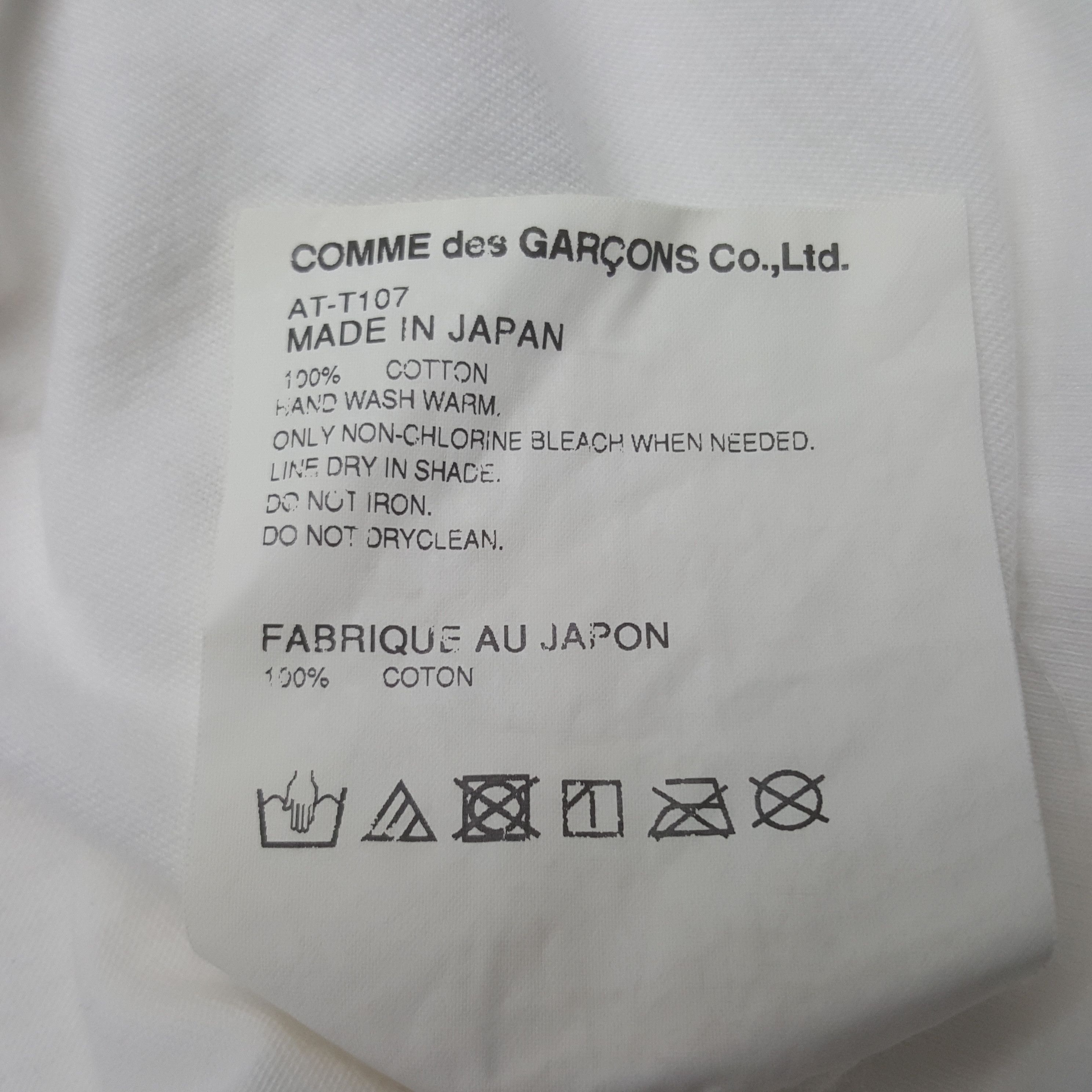 Comme des Garcons PLAY Vintage Play Comme des Garcons Tshirt Size S / US 4 / IT 40 - 7 Thumbnail