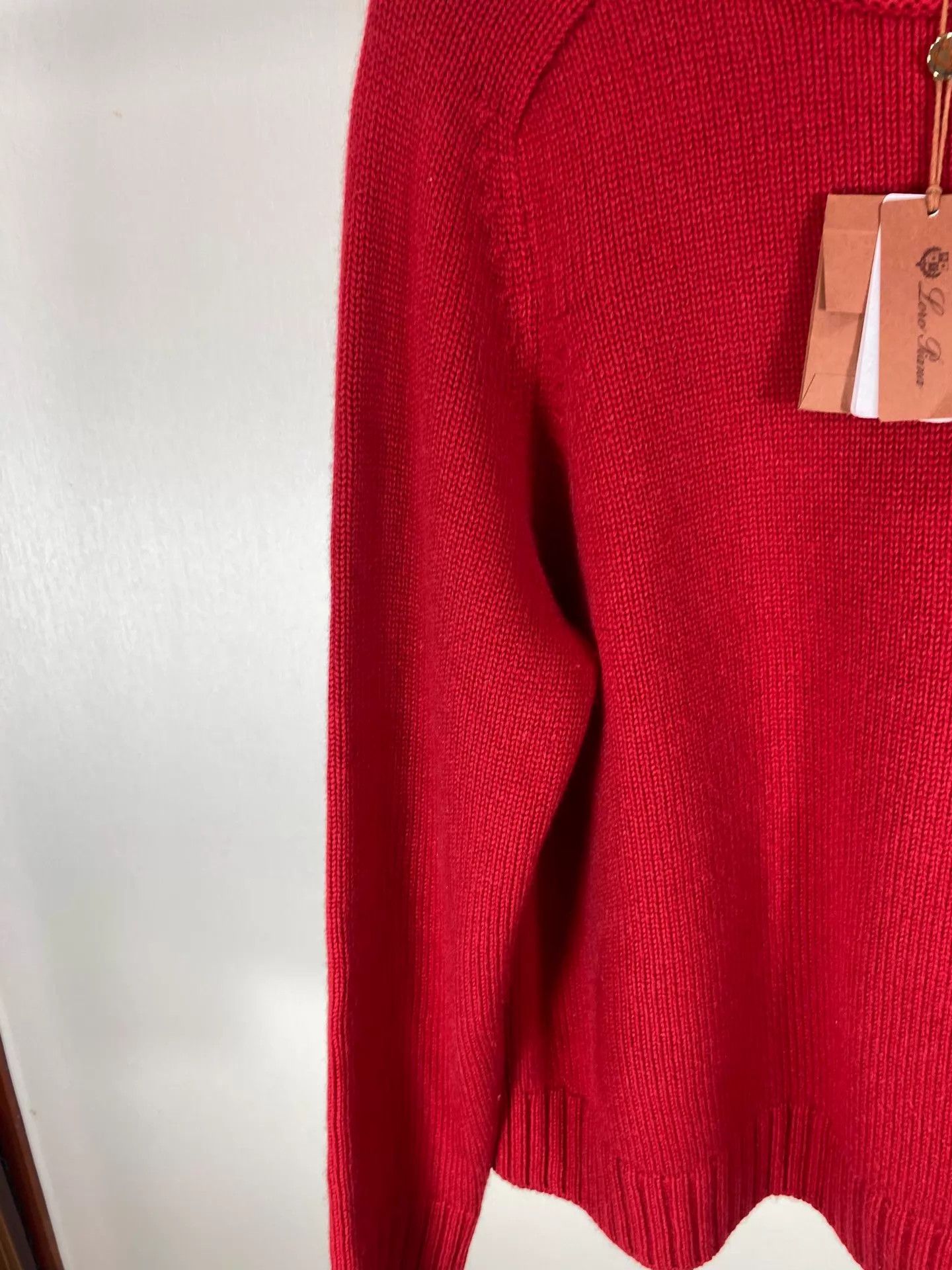 Loro Piana Loro Piana Red Parksville Saddle-Shoulder C Cashmere S 99WT Size S / US 4 / IT 40 - 7 Thumbnail
