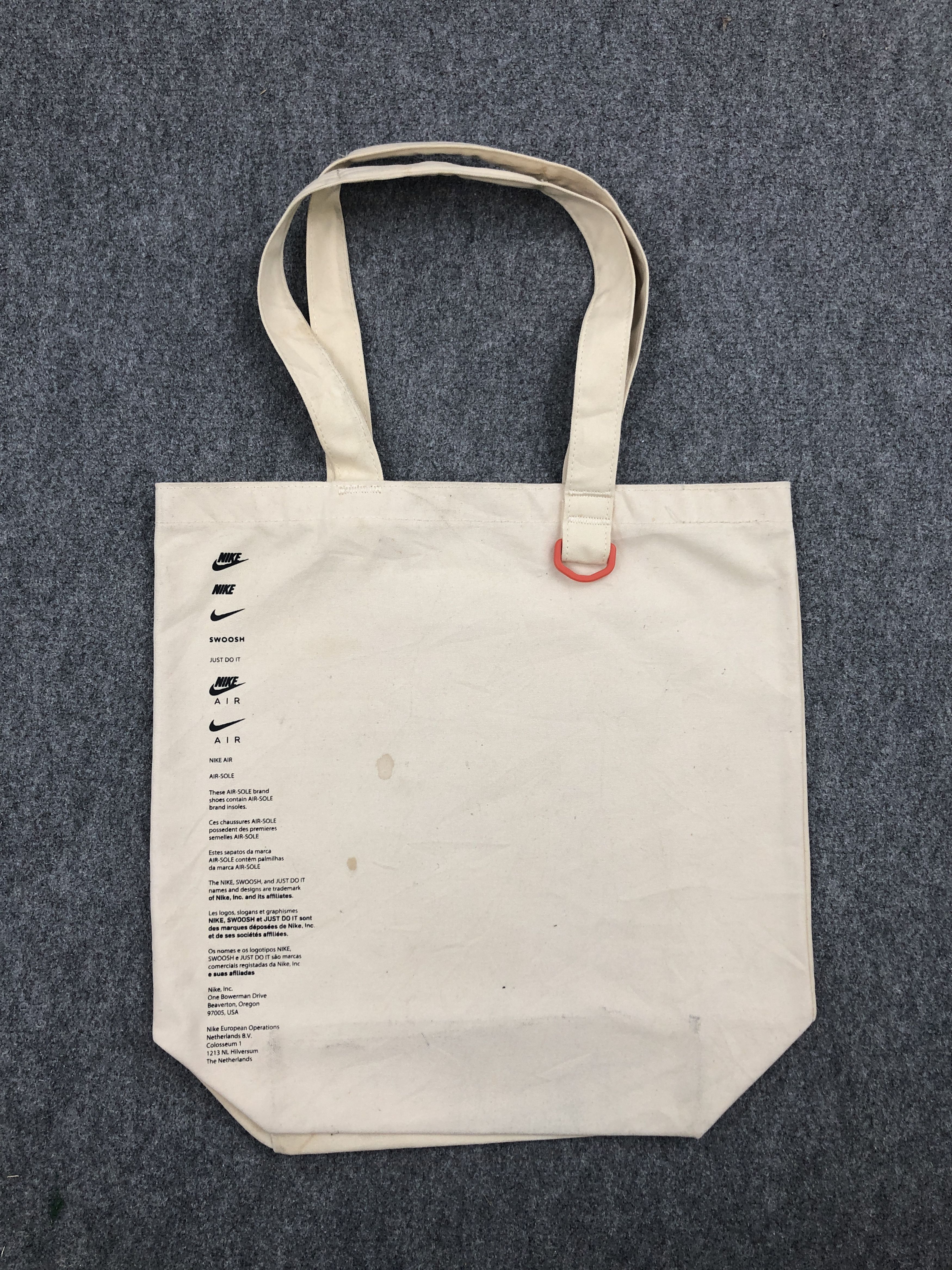 Nike × Vintage Vintage Nike Spellout Totebag BG0136 Size ONE SIZE - 11 Thumbnail