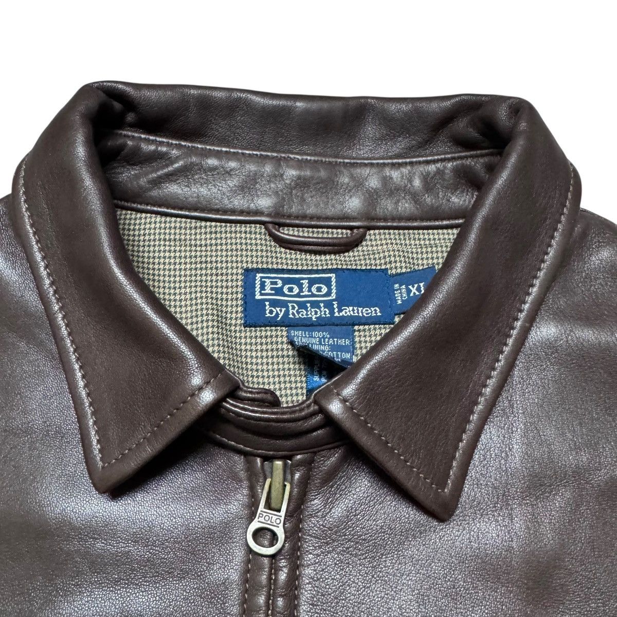 Polo Ralph Lauren Vintage Polo Ralph Lauren Leather Jacket Small Poney Size US XL / EU 56 / 4 - 3 Thumbnail