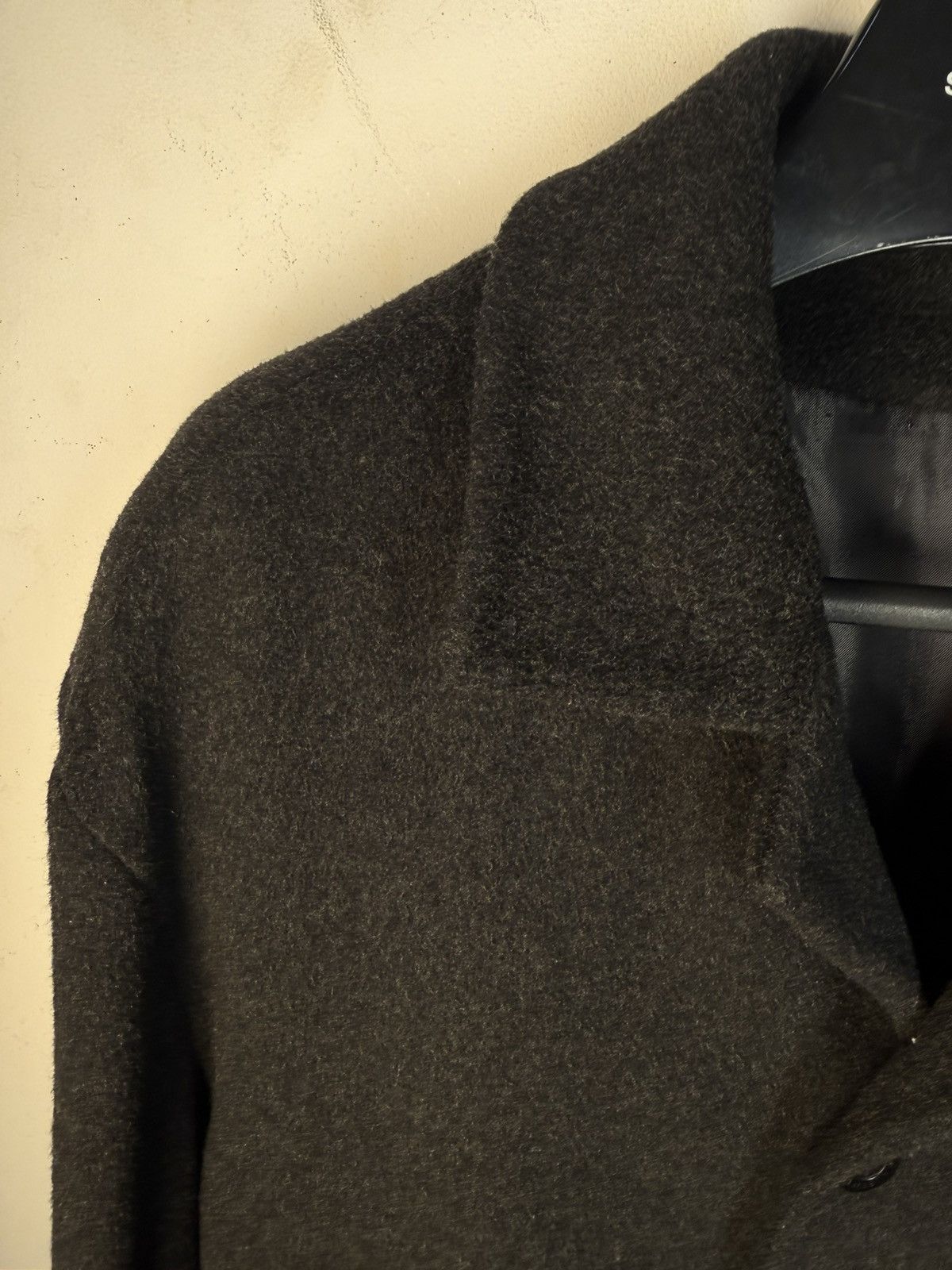 Yves Saint Laurent Wool YSL Coat Soft Grey Vintage Winter Jacket 90s Size US L / EU 52-54 / 3 - 8 Thumbnail