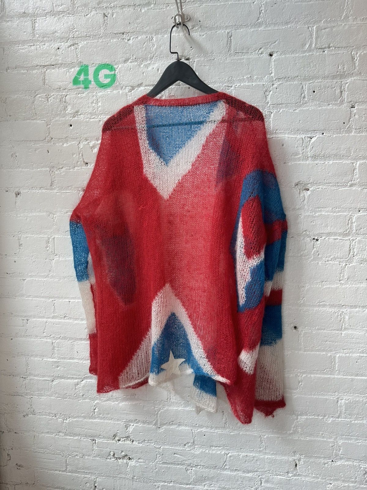 CHROME HEARTS KNITTED STAR PATCH SWEATER
