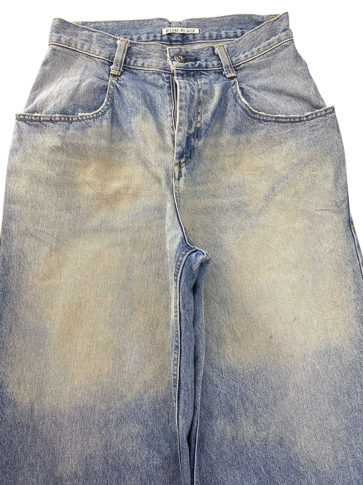 Japanese Brand Japanese Brand Mud Wash Style Baggy Leg Jeans Size US 28 / EU 44 - 2 Thumbnail