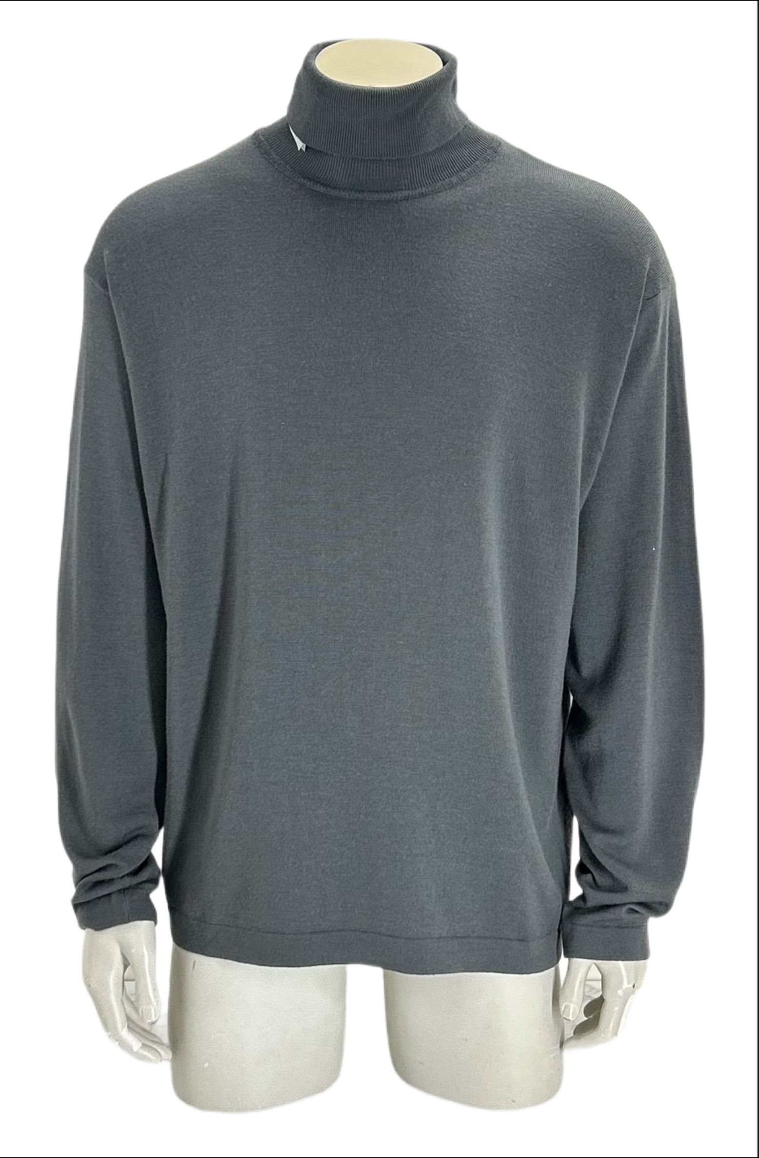 C.P. Company CP Company Grey Wool/Silk Roll Neck Knitwear SIZE 6 Size US XXL / EU 58 / 5 - 1 Thumbnail