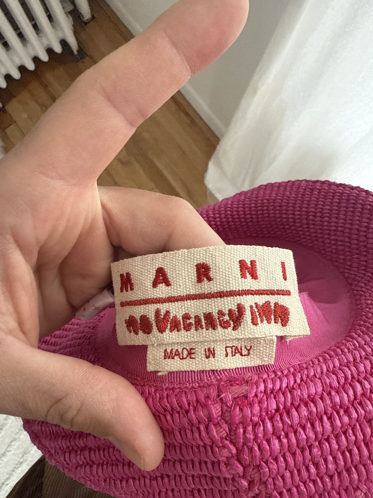 Marni Marni straw bucket hat Size ONE SIZE - 3 Thumbnail