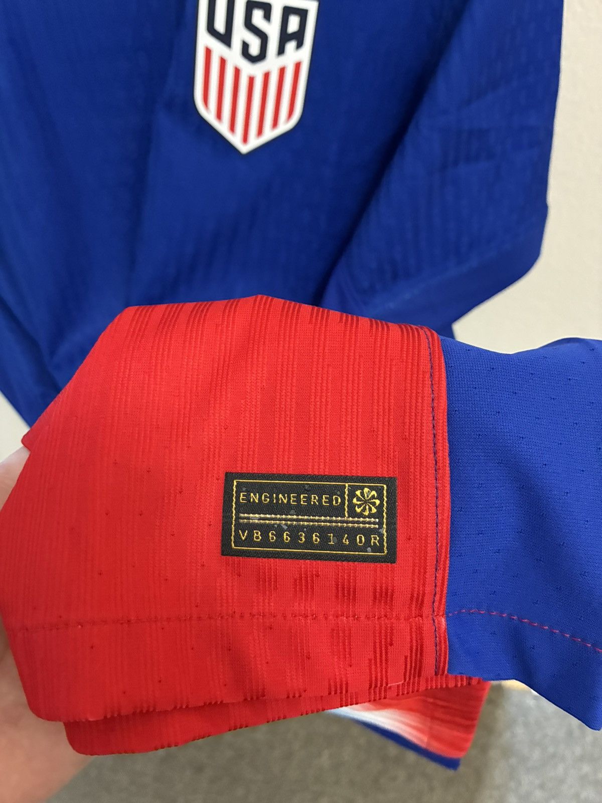 Nike USMNT Nike 2024 Away Authentic Jersey Size US L / EU 52-54 / 3 - 3 Thumbnail