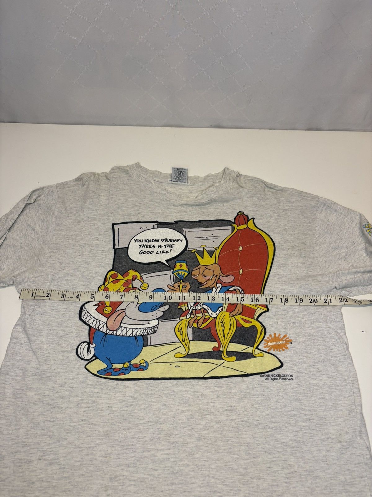 Other Vintage 1995 Nickelodeon Ren And Stimpy Tshirt Long Sleeve L Size US L / EU 52-54 / 3 - 9 Thumbnail