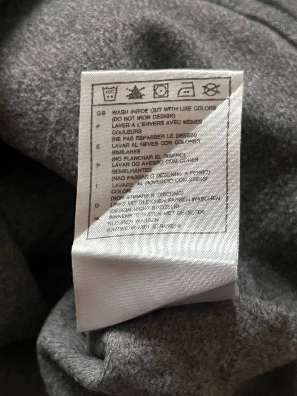 Nike × Vintage Vintage 00s Nike Athletic Zip Up Sweatshirt Grey Medium Size US M / EU 48-50 / 2 - 5 Thumbnail