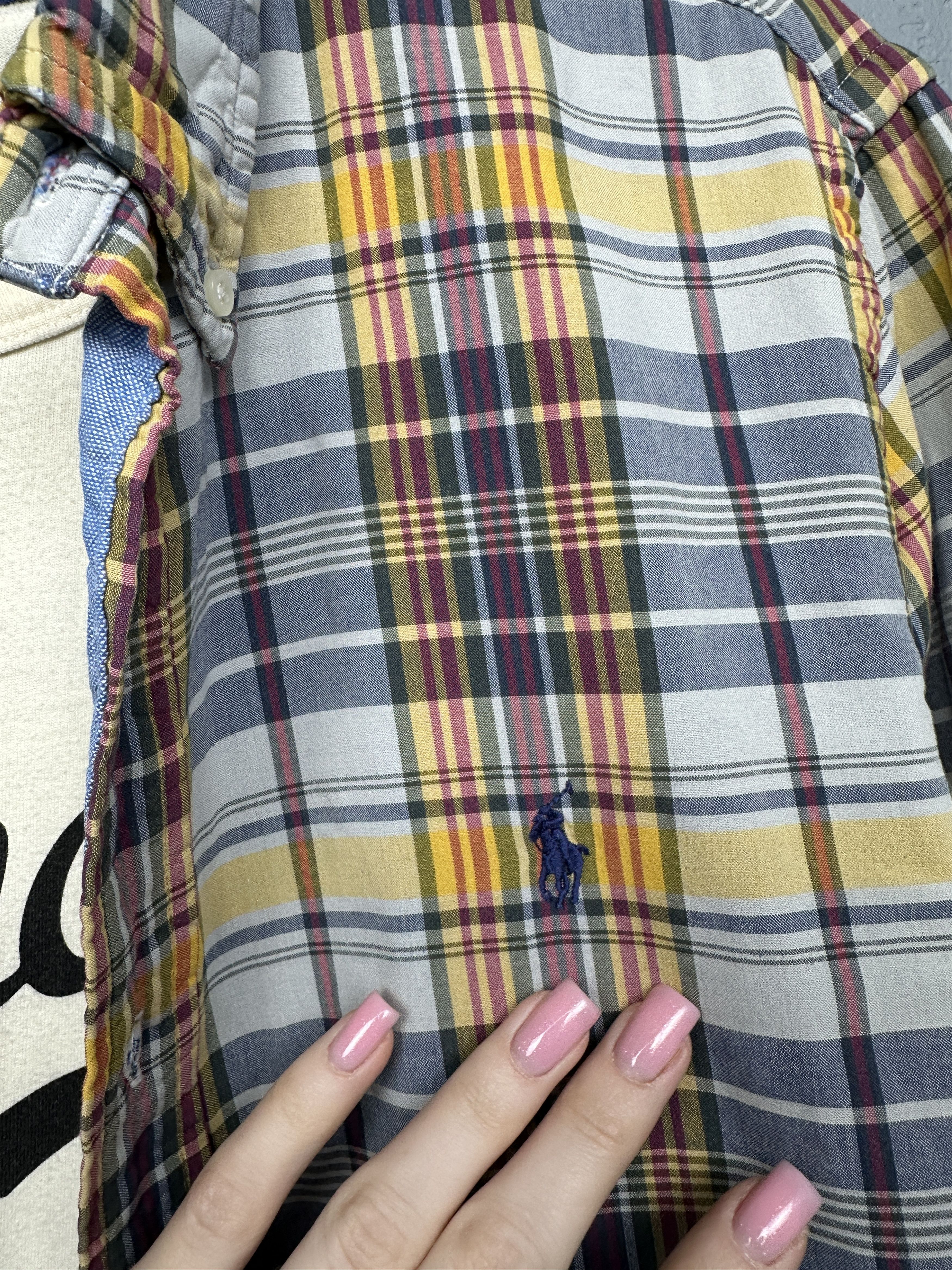 Polo Ralph Lauren Polo Ralph Lauren Mens Flannel Plaid Shirt Size US L / EU 52-54 / 3 - 3 Thumbnail