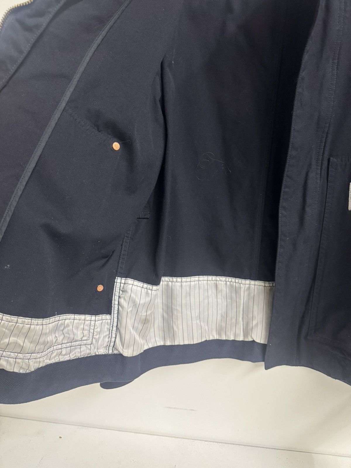 Carhartt × Junya Watanabe Junya Watanabe x Carhartt Jacket – Navy / Corduroy Collar Size US S / EU 44-46 / 1 - 4 Thumbnail