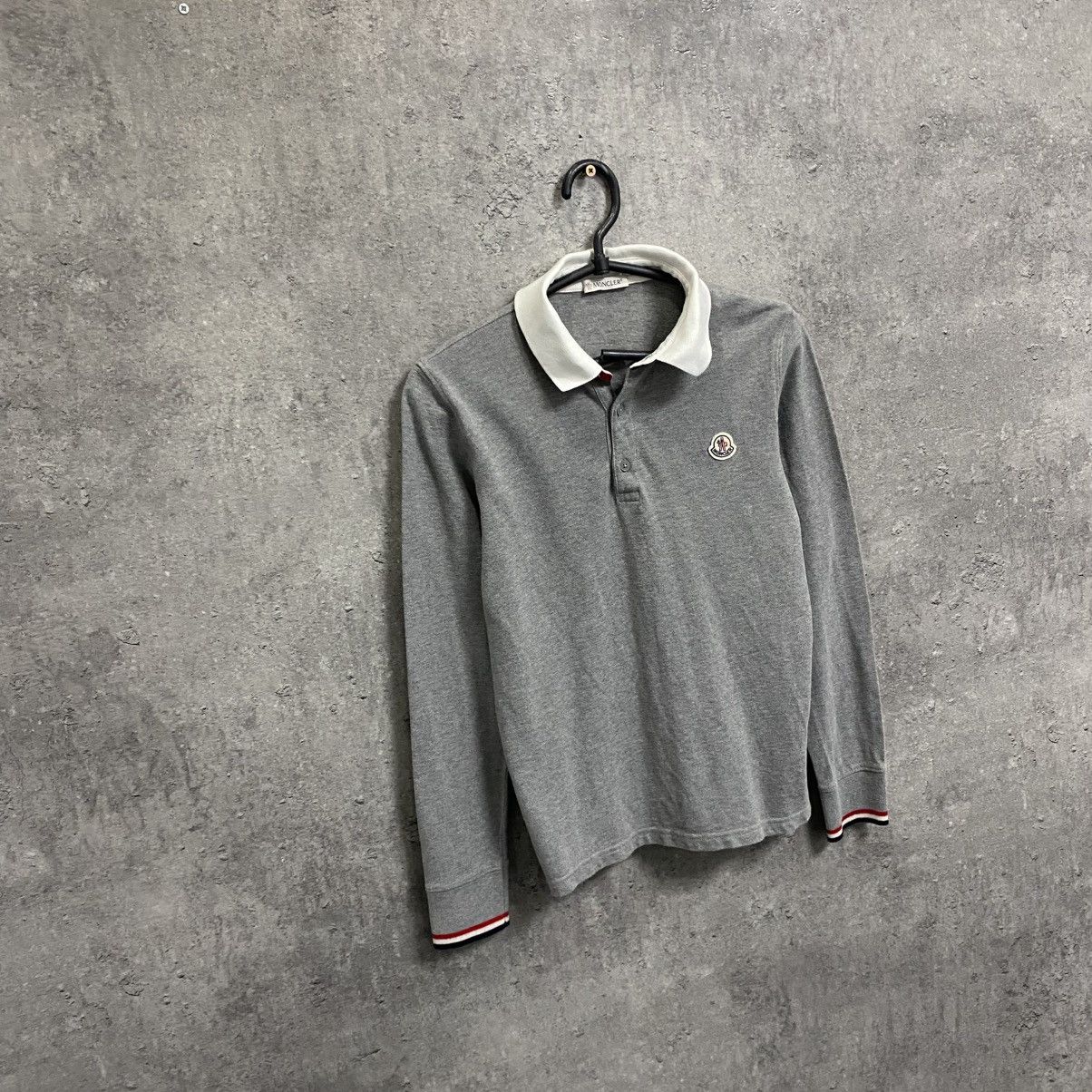 Moncler Moncler Polo Long Sleeve Size US XXS / EU 40 - 3 Thumbnail