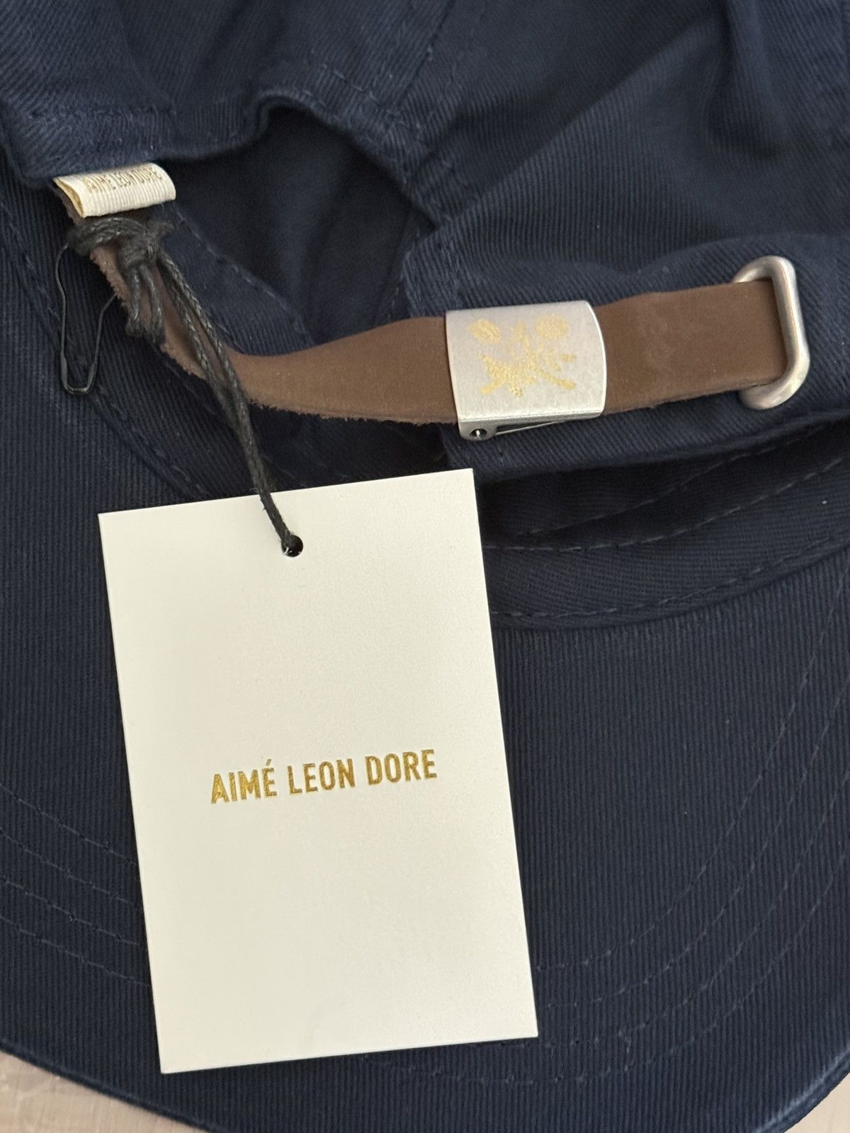 Aime Leon Dore ALD / Aime Crest Logo Hat Navy Size ONE SIZE - 3 Thumbnail