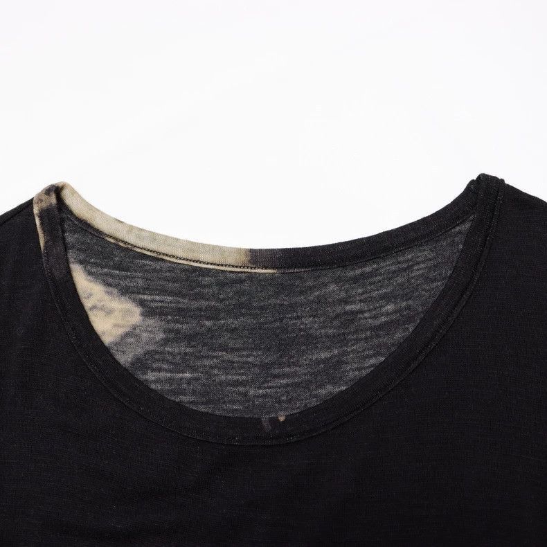 Yohji Yamamoto Yohji Yamamoto Black Wool Long Sleeve Top Size US M / EU 48-50 / 2 - 3 Thumbnail