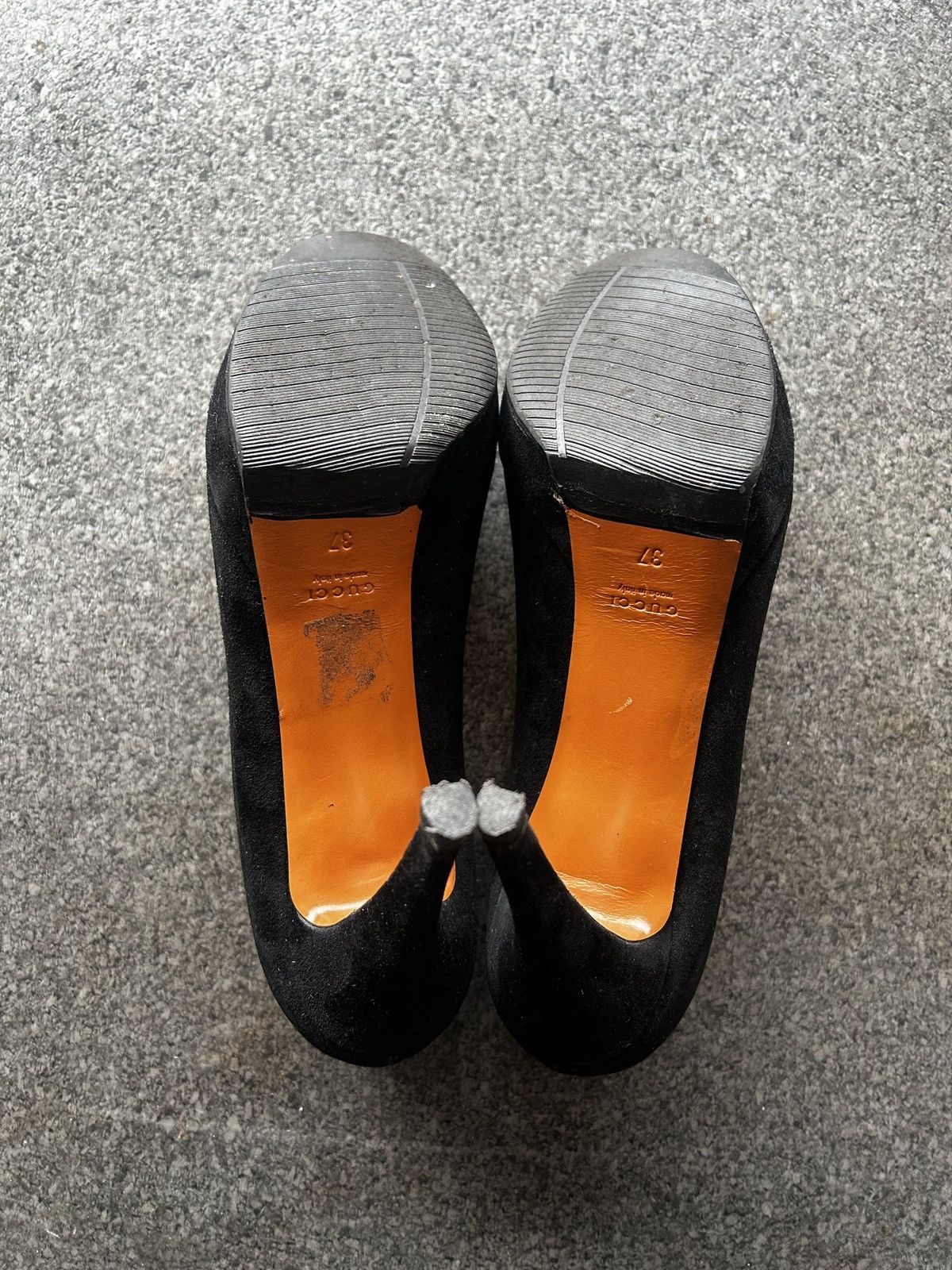 Gucci Gucci Leather Suede Heels Size US 6.5 / IT 36.5 - 10 Thumbnail