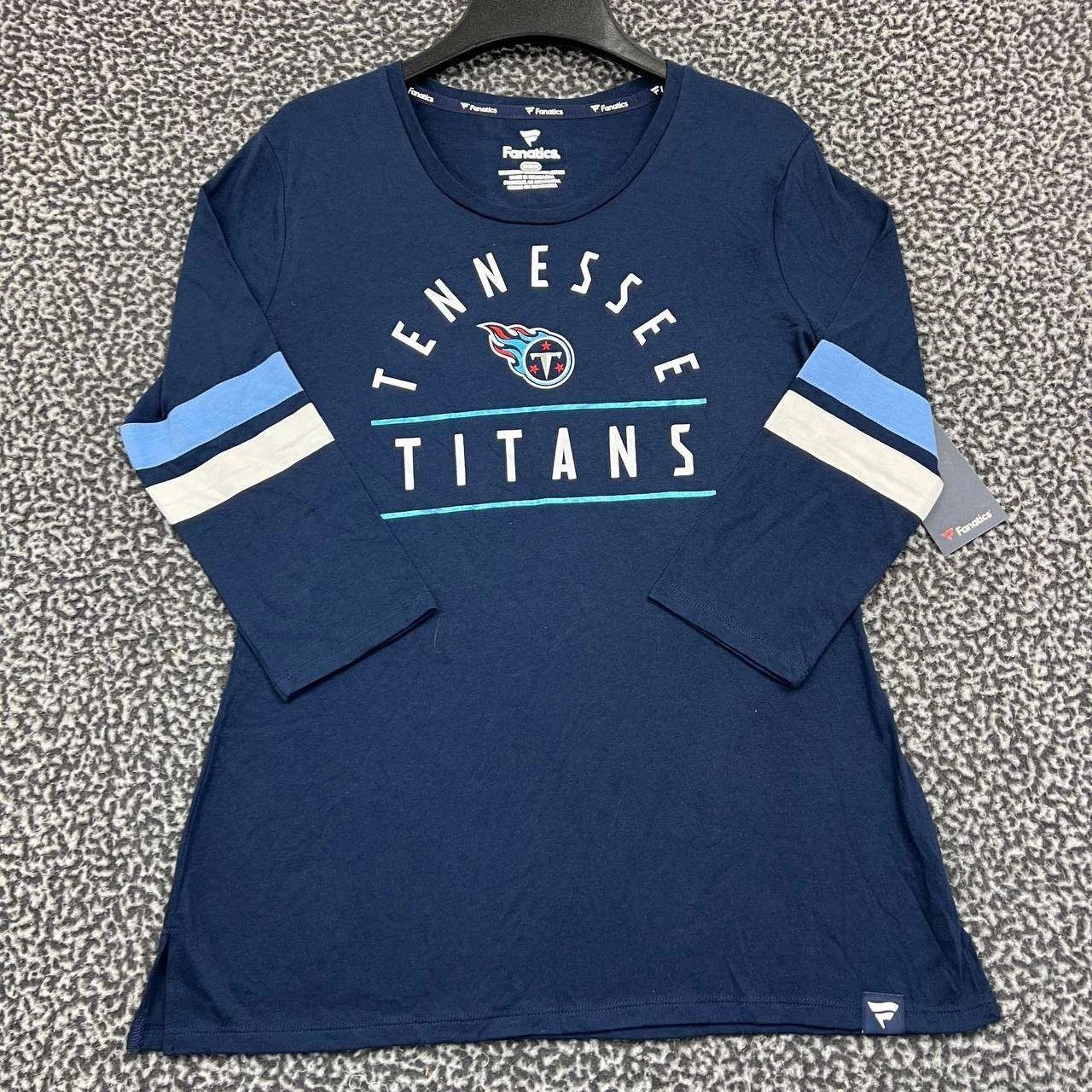 Other Tennessee Titans Shirt Women Blue Long Sleeve Crew Neck M Size M / US 6-8 / IT 42-44 - 1 Thumbnail