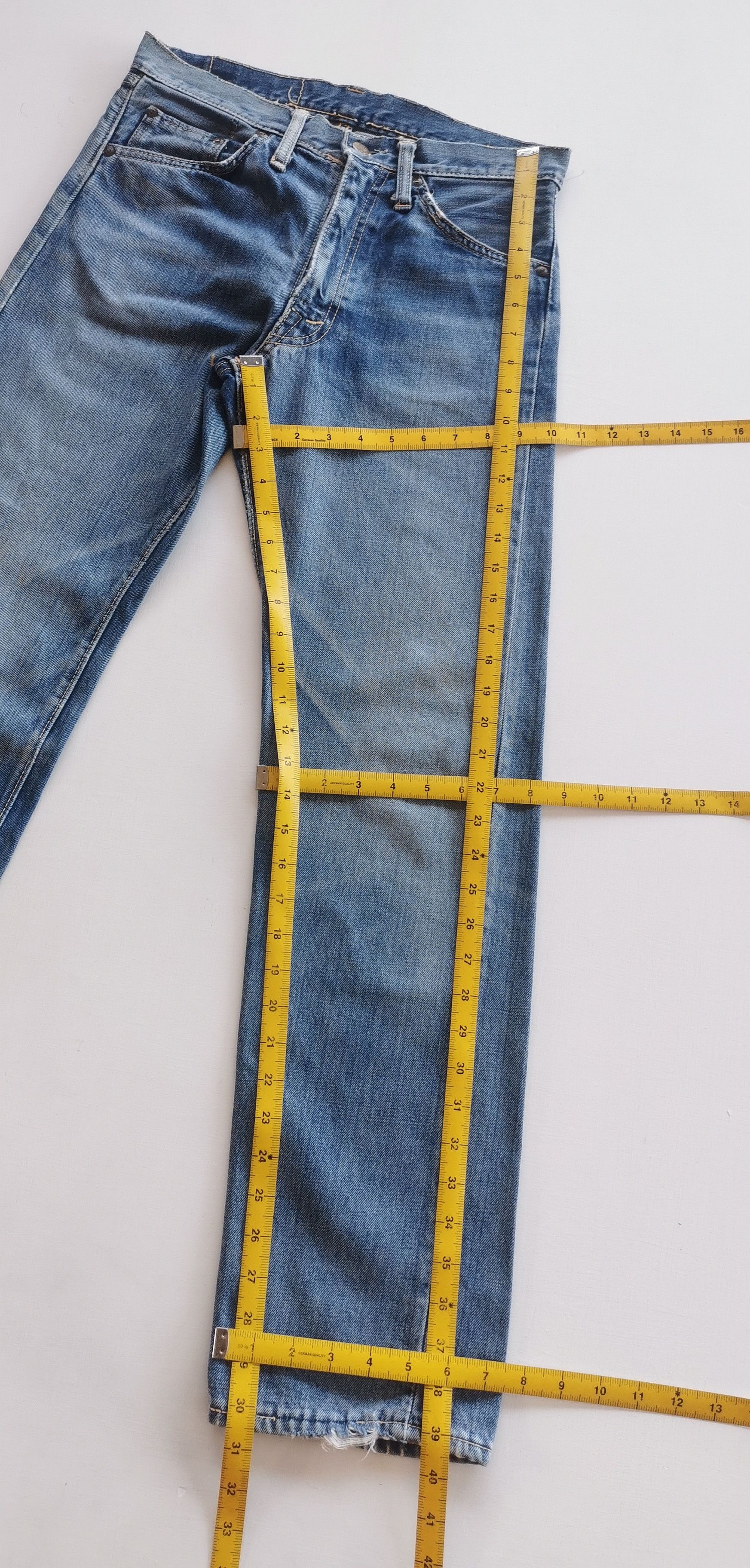 Big John Vintage Big John Zip Talon Jeans Size US 30 / EU 46 - 6 Thumbnail