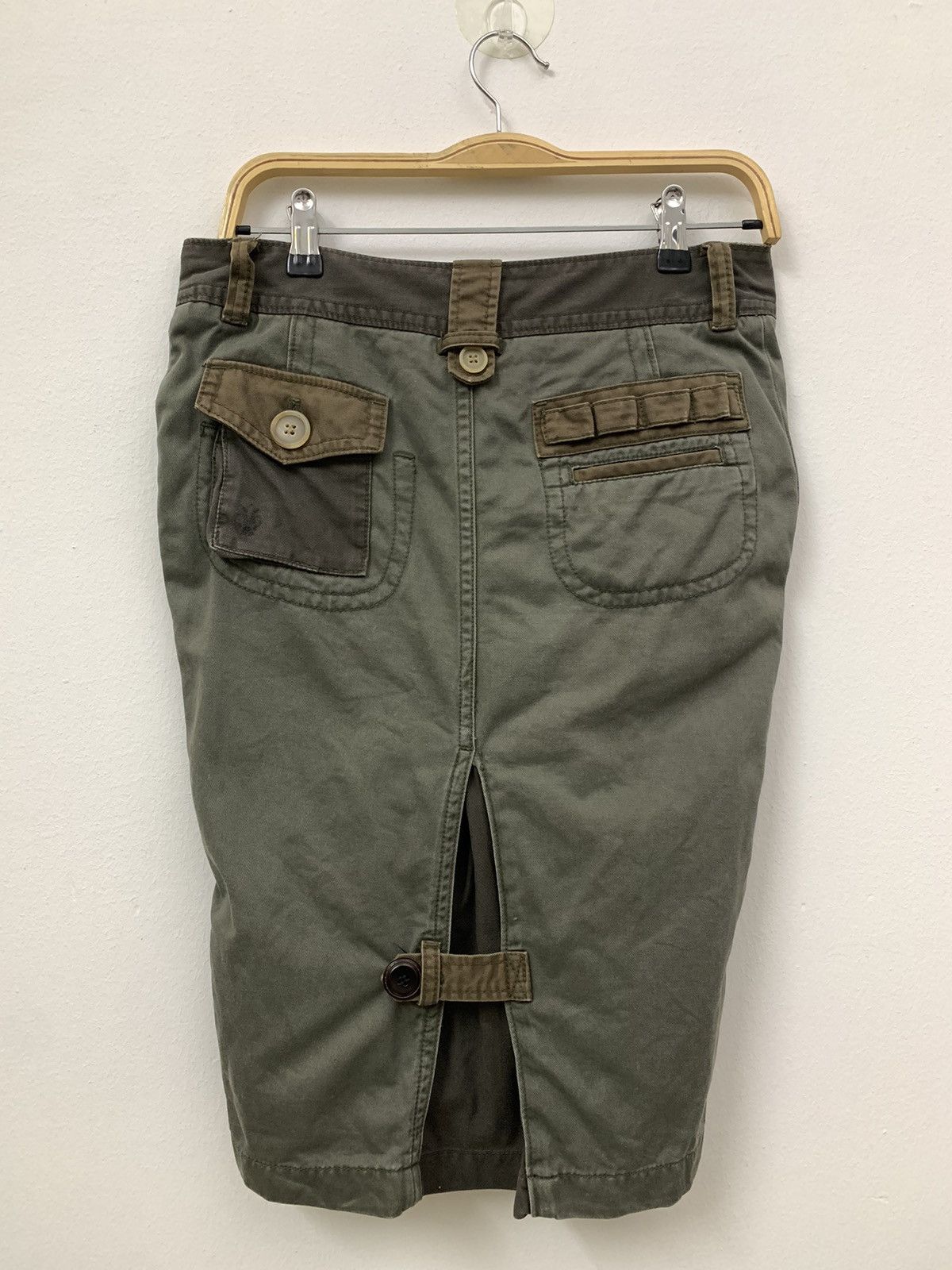 Japanese Brand × Vintage Jubilee skirt army style Size 30" / US 8 / IT 44 - 2 Thumbnail