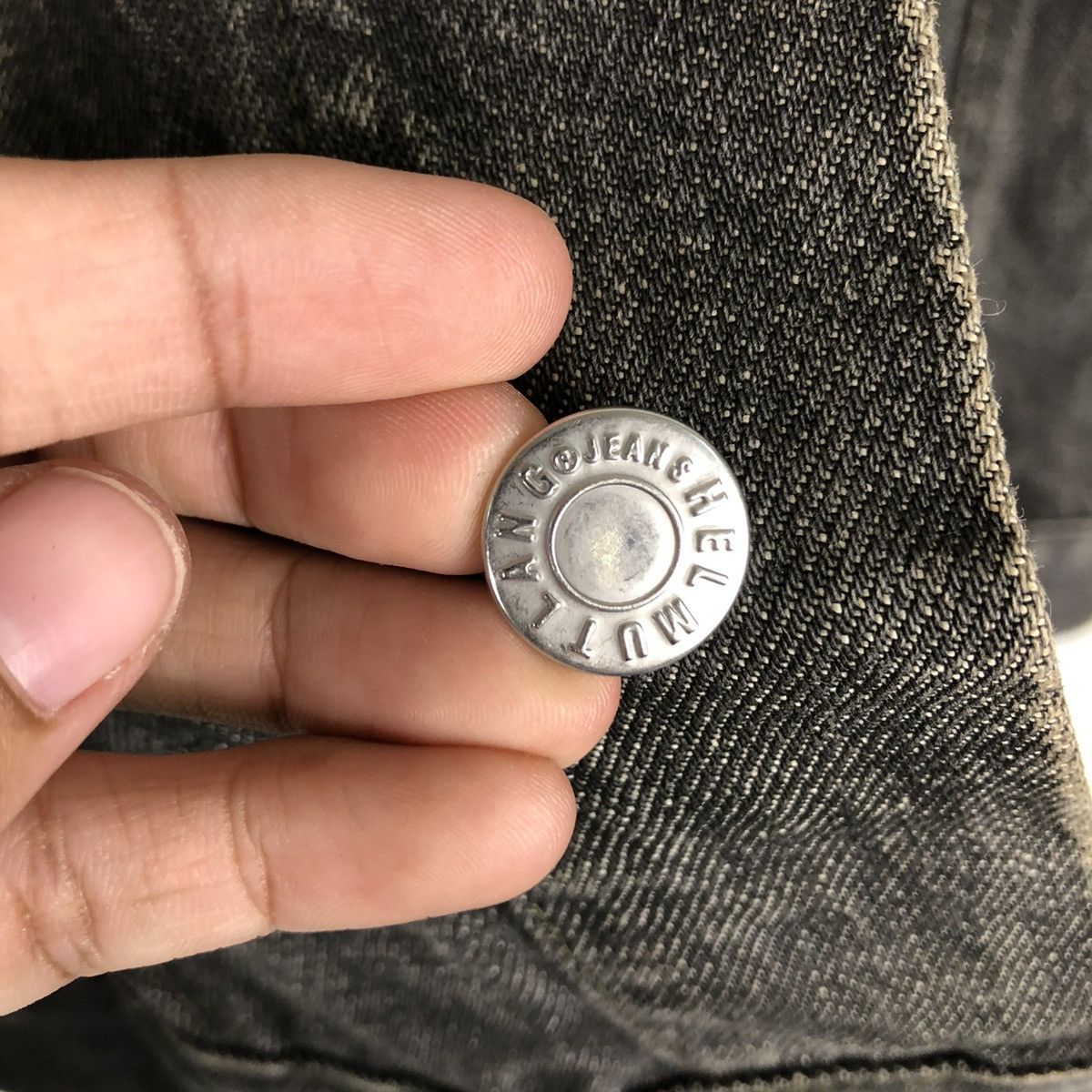 Helmut Lang 🔥VINTAGE HELMUT LANG CLASSIC DENIM TRUCKER JACKET BIKER Size US M / EU 48-50 / 2 - 18 Thumbnail