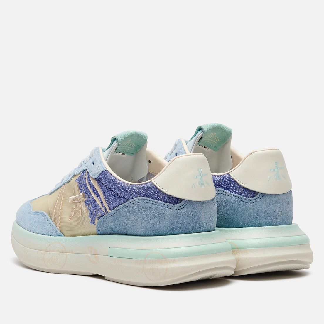 Premiata o1B3y1r0426 Cassie Sneakers in Multicolor Size US 7 / IT 37 - 4 Thumbnail