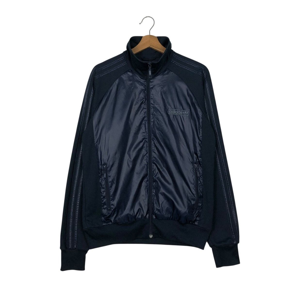 Adidas 🔥VINTAGE BOMBER JACKET ZIPPER ADIDAS Size US L / EU 52-54 / 3 - 3 Thumbnail