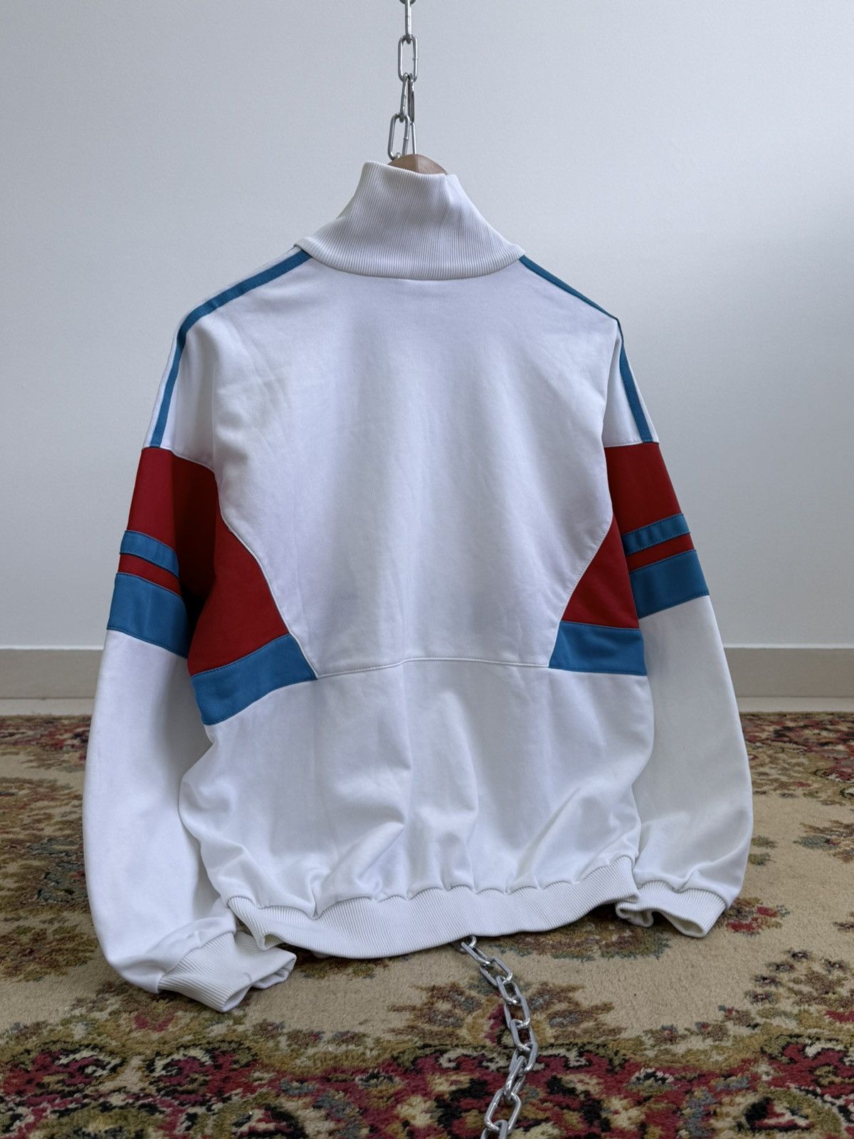Adidas Vintage 80s Adidas Made In West Germany Track Jacket Size US M / EU 48-50 / 2 - 6 Thumbnail