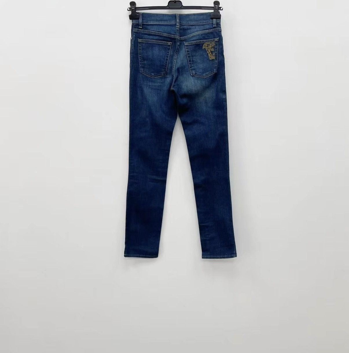 Versace VERSACE COLLECTION 100% Cotton Washed Embroidered Jeans J30 Size US 28 / EU 44 - 4 Thumbnail