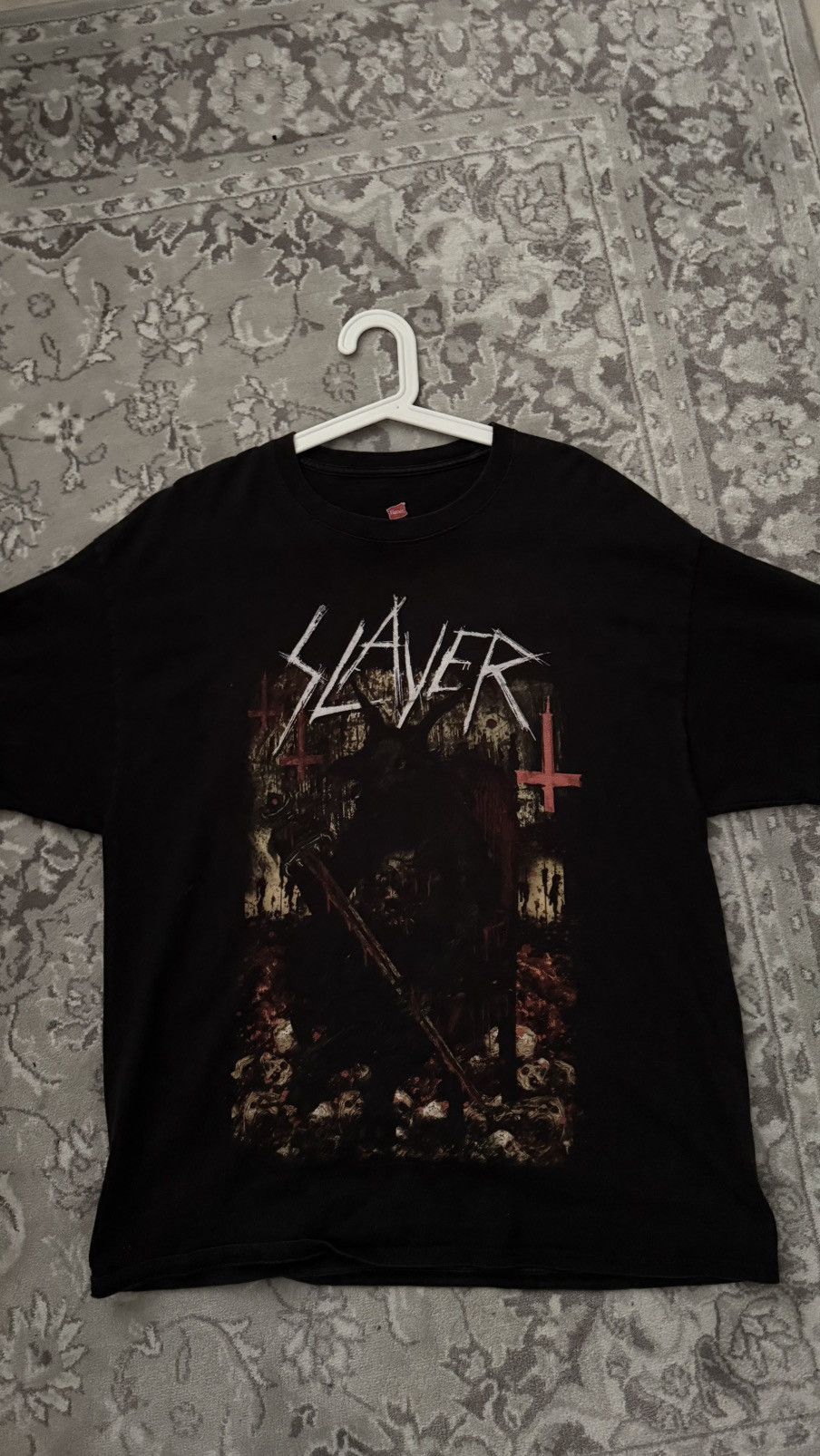 Slayer Slayer 2017 North America Tour Tee Black Size XL Size US XL / EU 56 / 4 - 1 Thumbnail