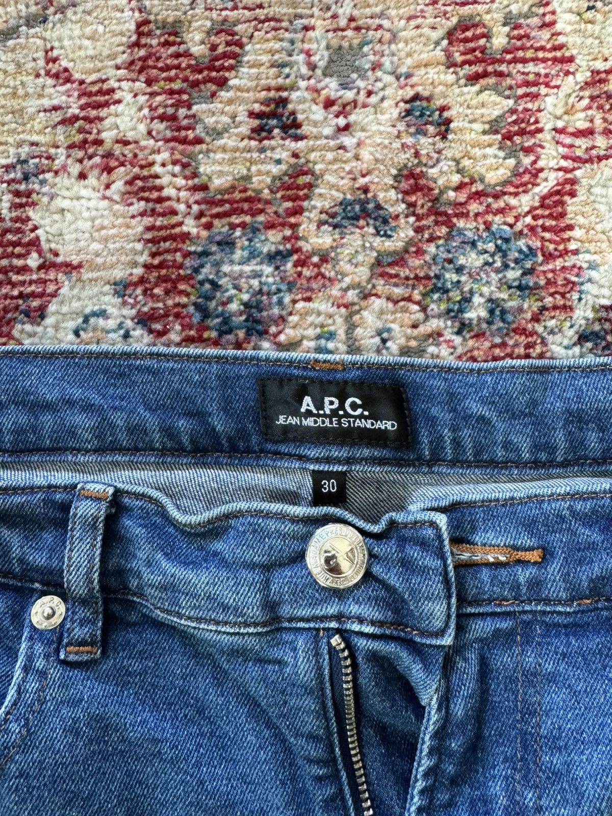 A.P.C. A.P.C Blue Martin Jeans Size US 30 / EU 46 - 2 Thumbnail