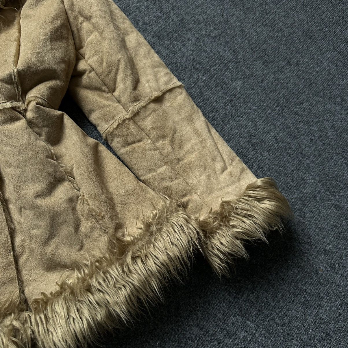 Japanese Brand VTG Japanese Style Women’s Sheepskin Coat Winter Jacket Size M / US 6-8 / IT 42-44 - 8 Thumbnail