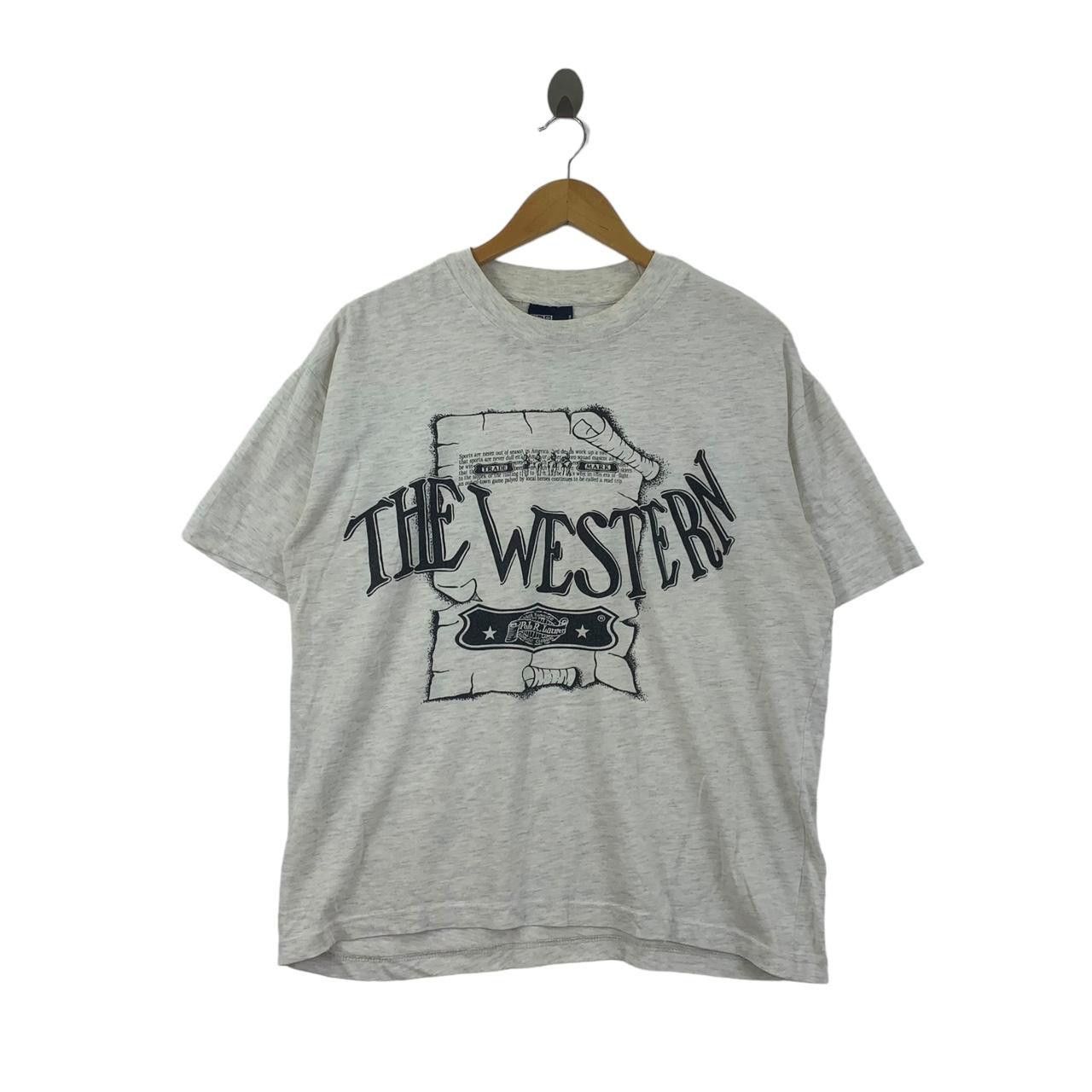 Polo Ralph Lauren Vintage POLO RALPH LAUREN The Western Tee Shirt Top Country Size US L / EU 52-54 / 3 - 1 Thumbnail