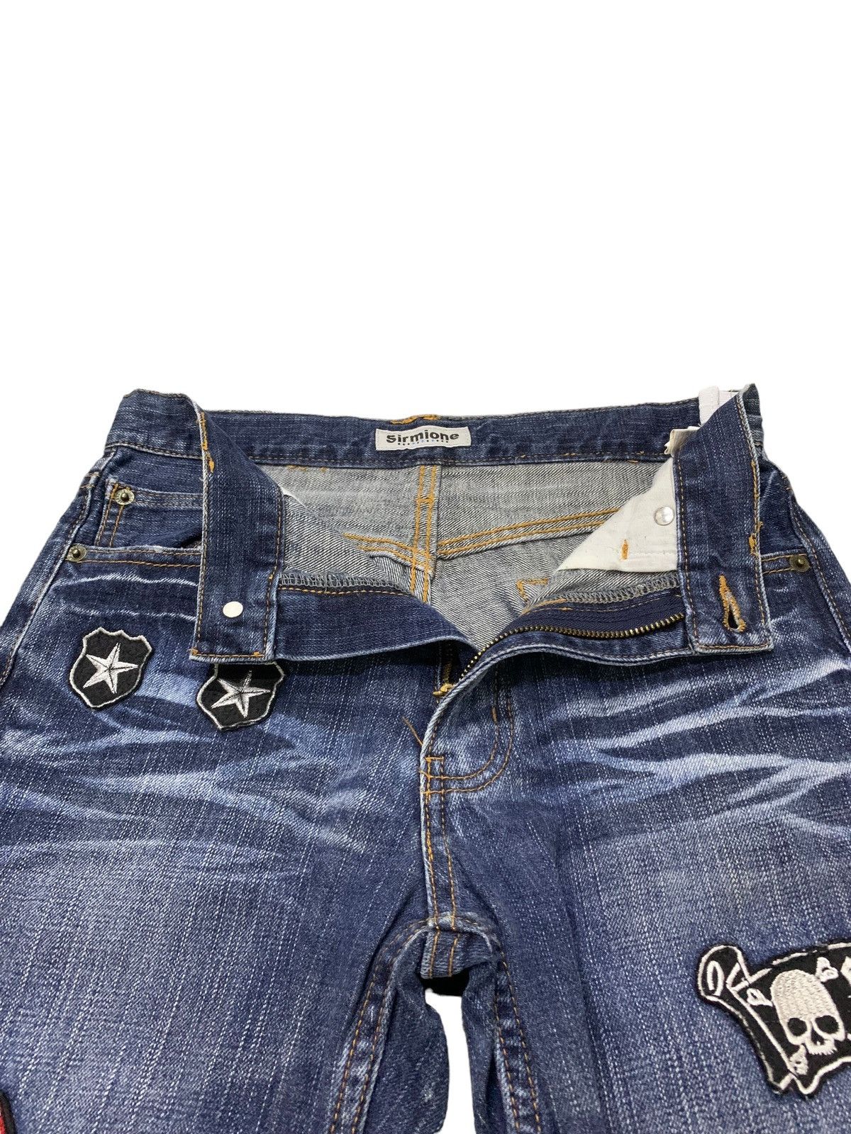 If Six Was Nine Limited Patch Logo Design By Sirmione Denim Size US 26 / EU 42 - 15 Thumbnail